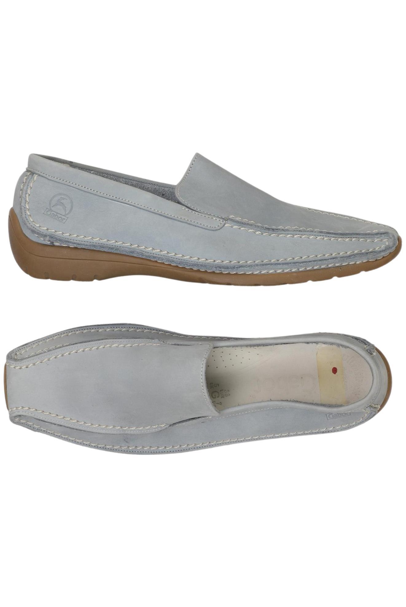 

Gabor Damen Halbschuh, hellblau, Gr. 5