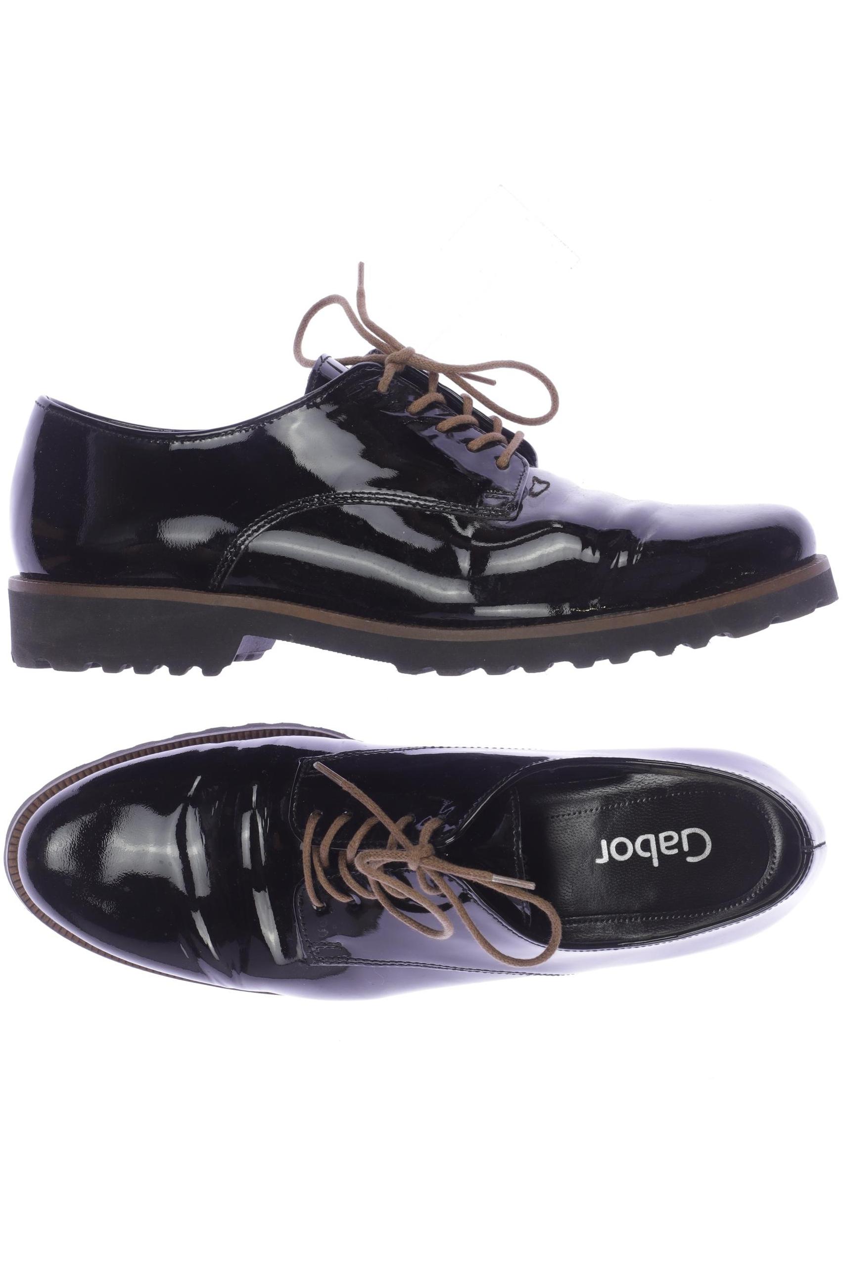 

Gabor Damen Halbschuh, schwarz, Gr. 6.5