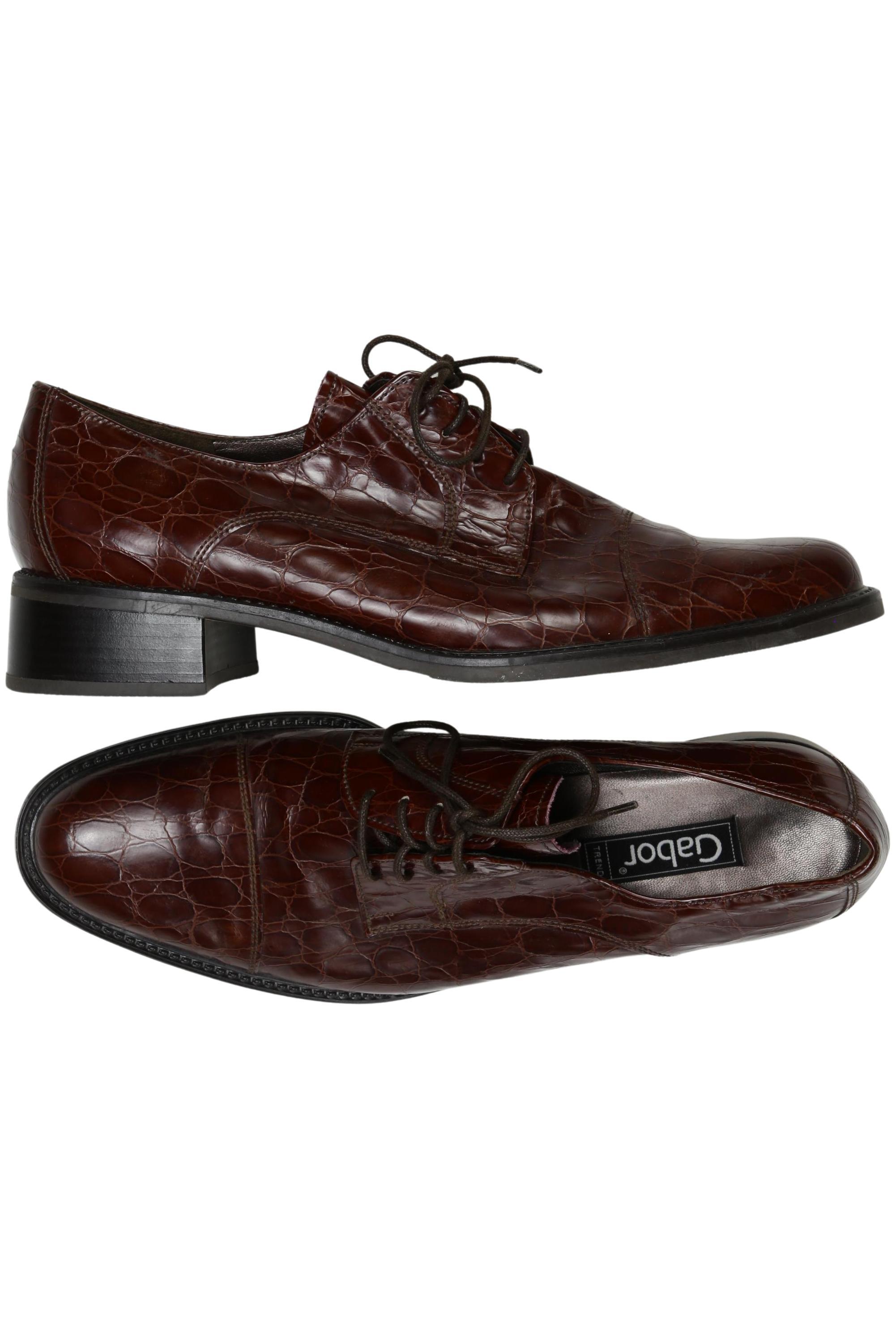 

Gabor Damen Halbschuh, braun, Gr. 6.5