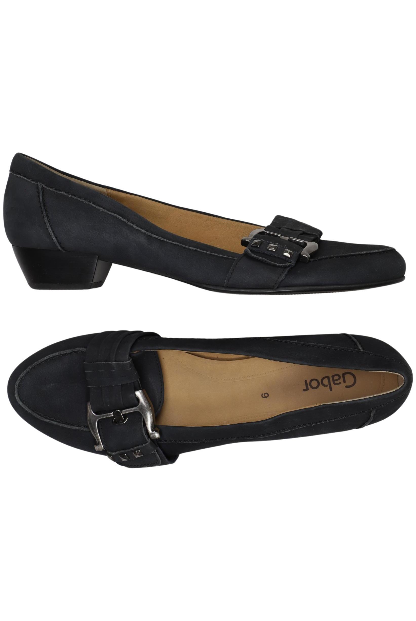 

Gabor Damen Halbschuh, marineblau, Gr. 9