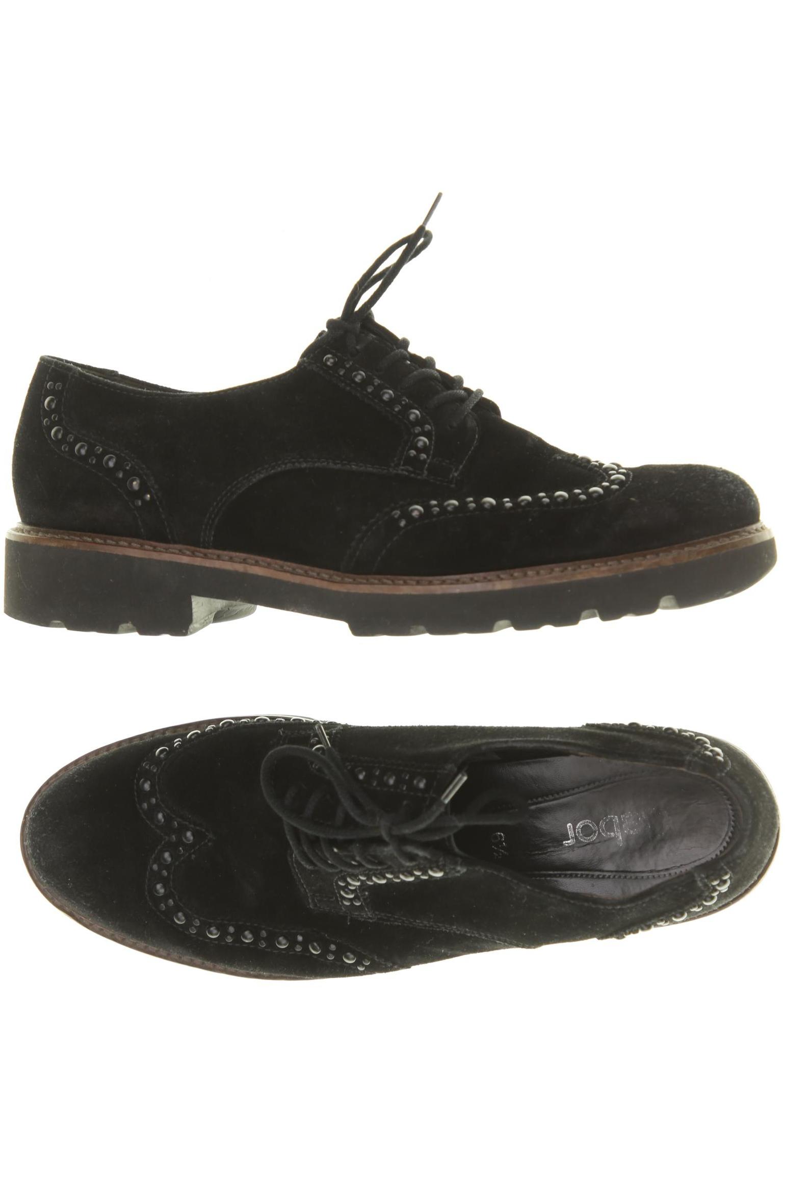 

Gabor Damen Halbschuh, schwarz, Gr. 6.5