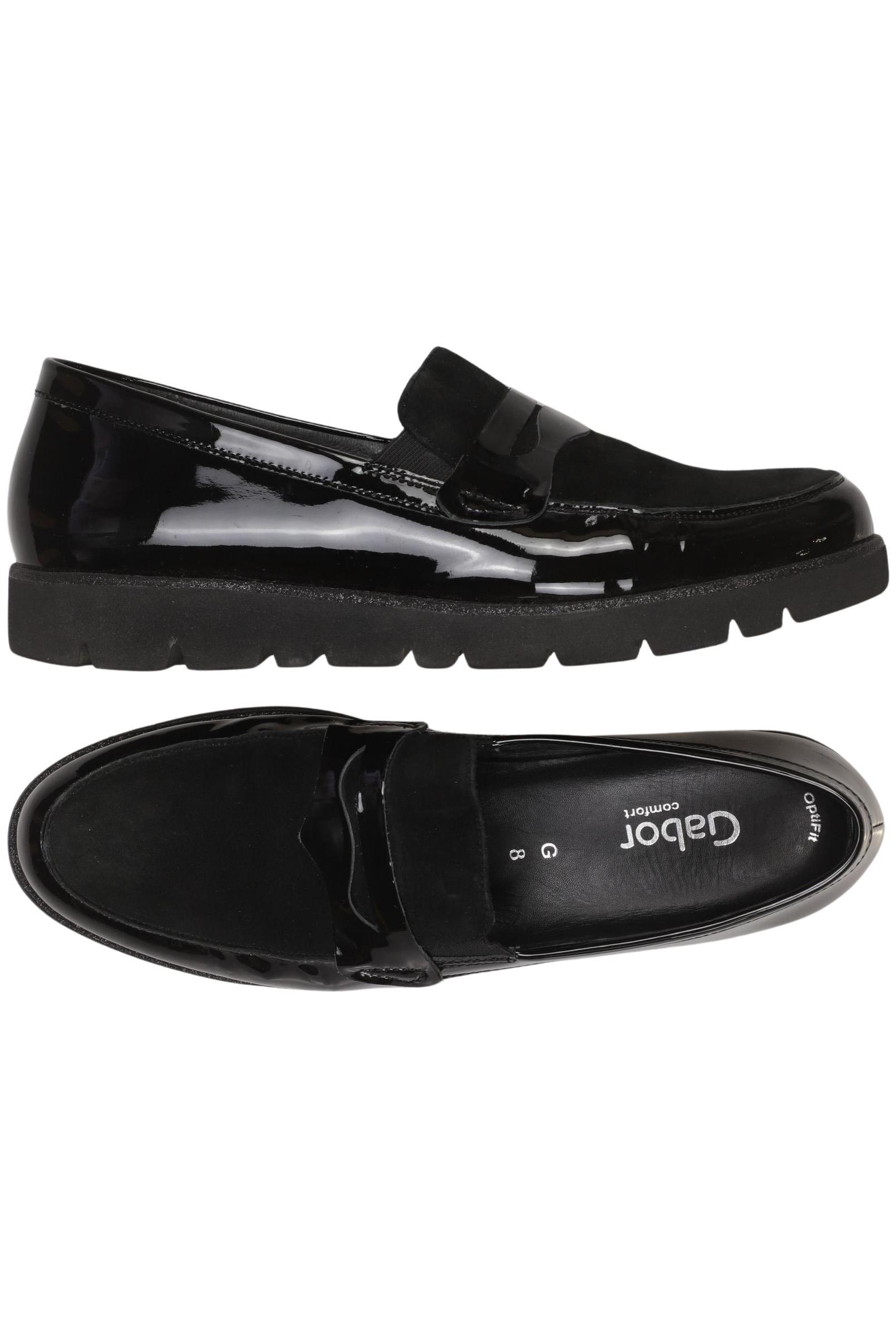 

Gabor Damen Halbschuh, schwarz, Gr. 8