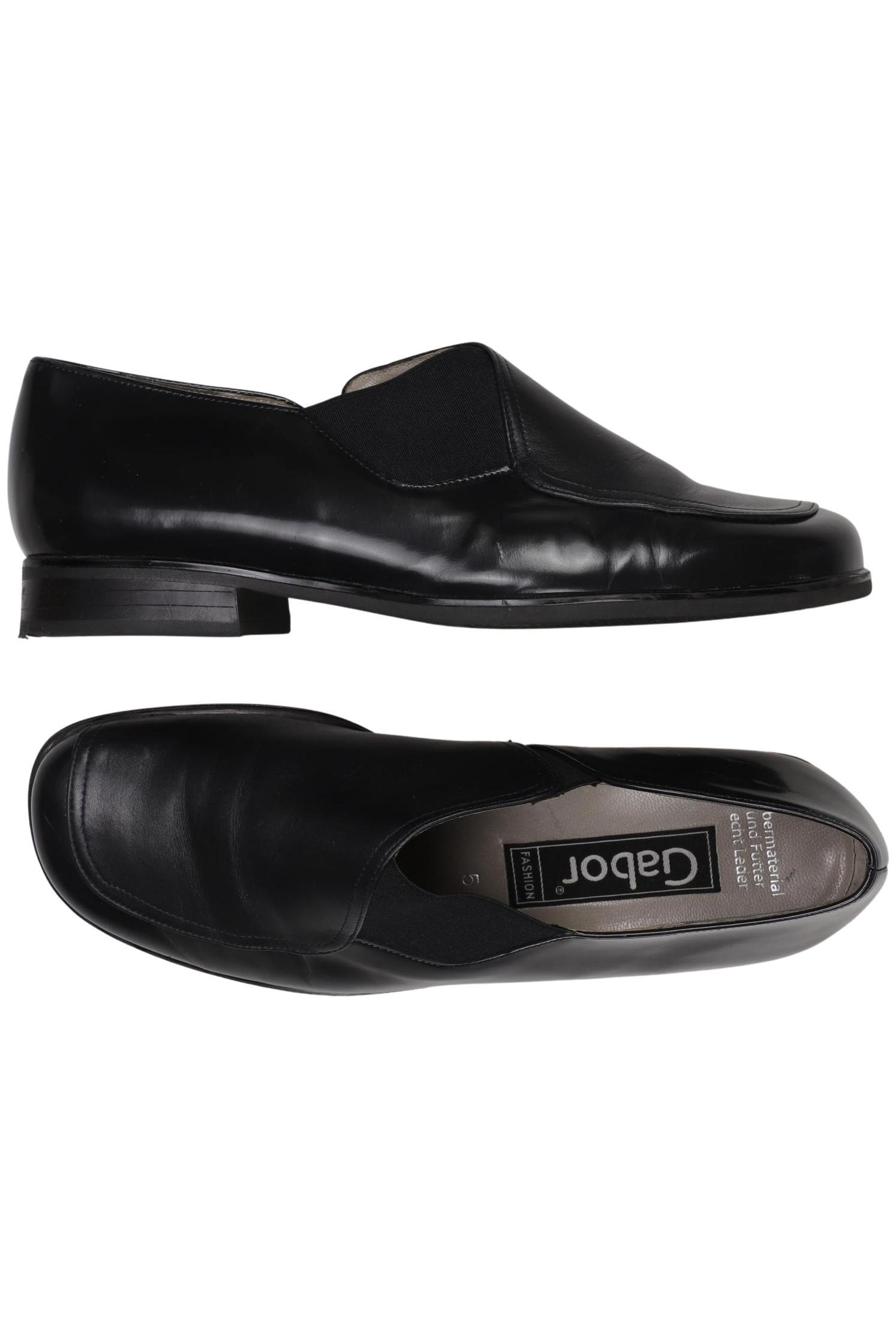 

Gabor Damen Halbschuh, schwarz, Gr. 5