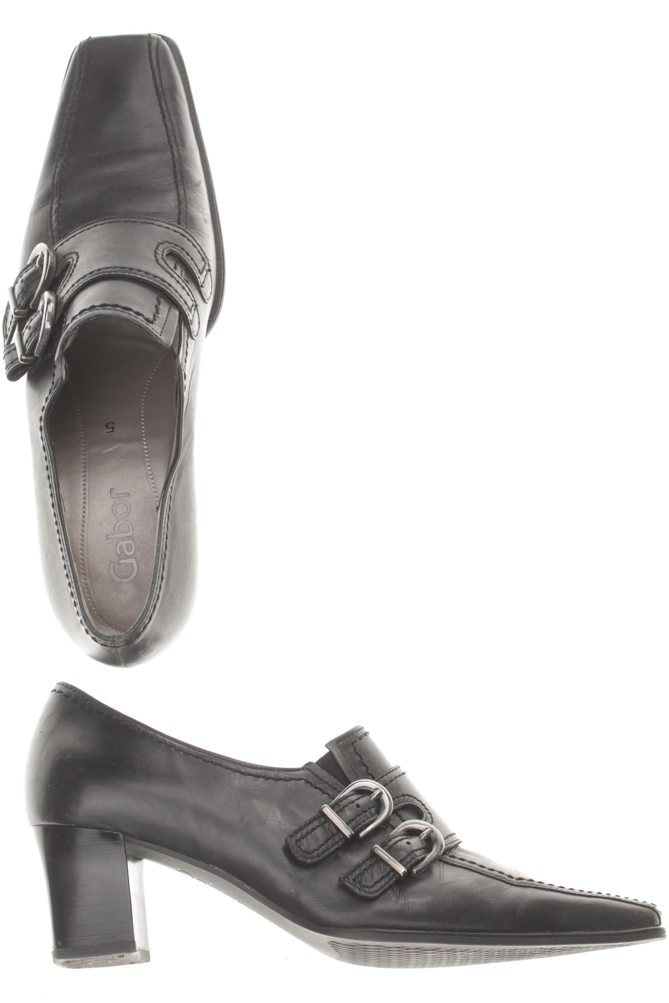 

Gabor Damen Halbschuh, schwarz, Gr. 5