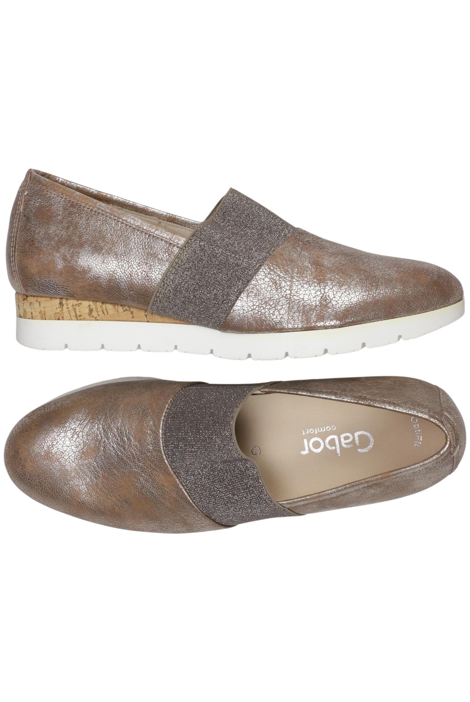 

Gabor Damen Halbschuh, silber, Gr. 4