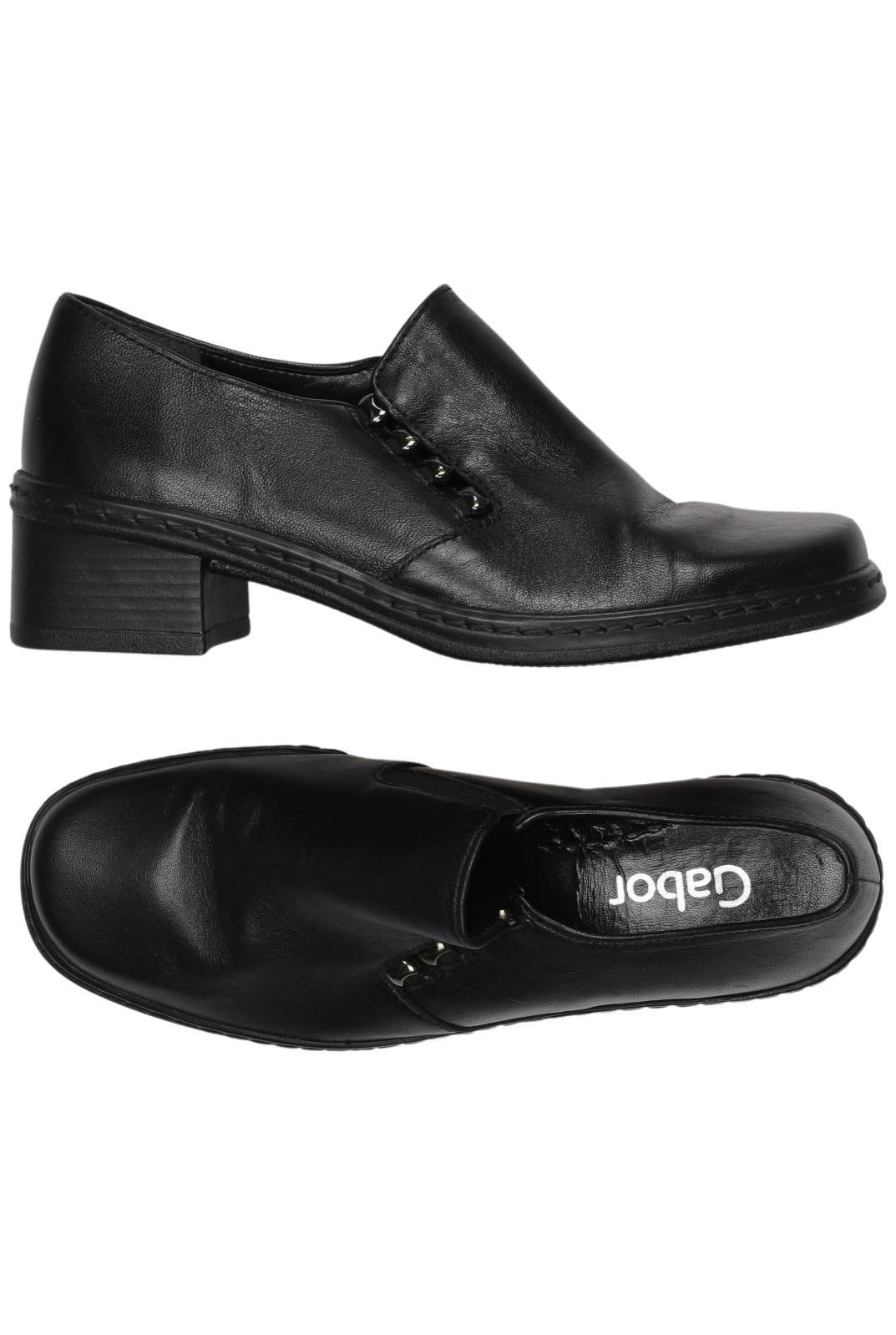 

Gabor Damen Halbschuh, schwarz, Gr. 3.5
