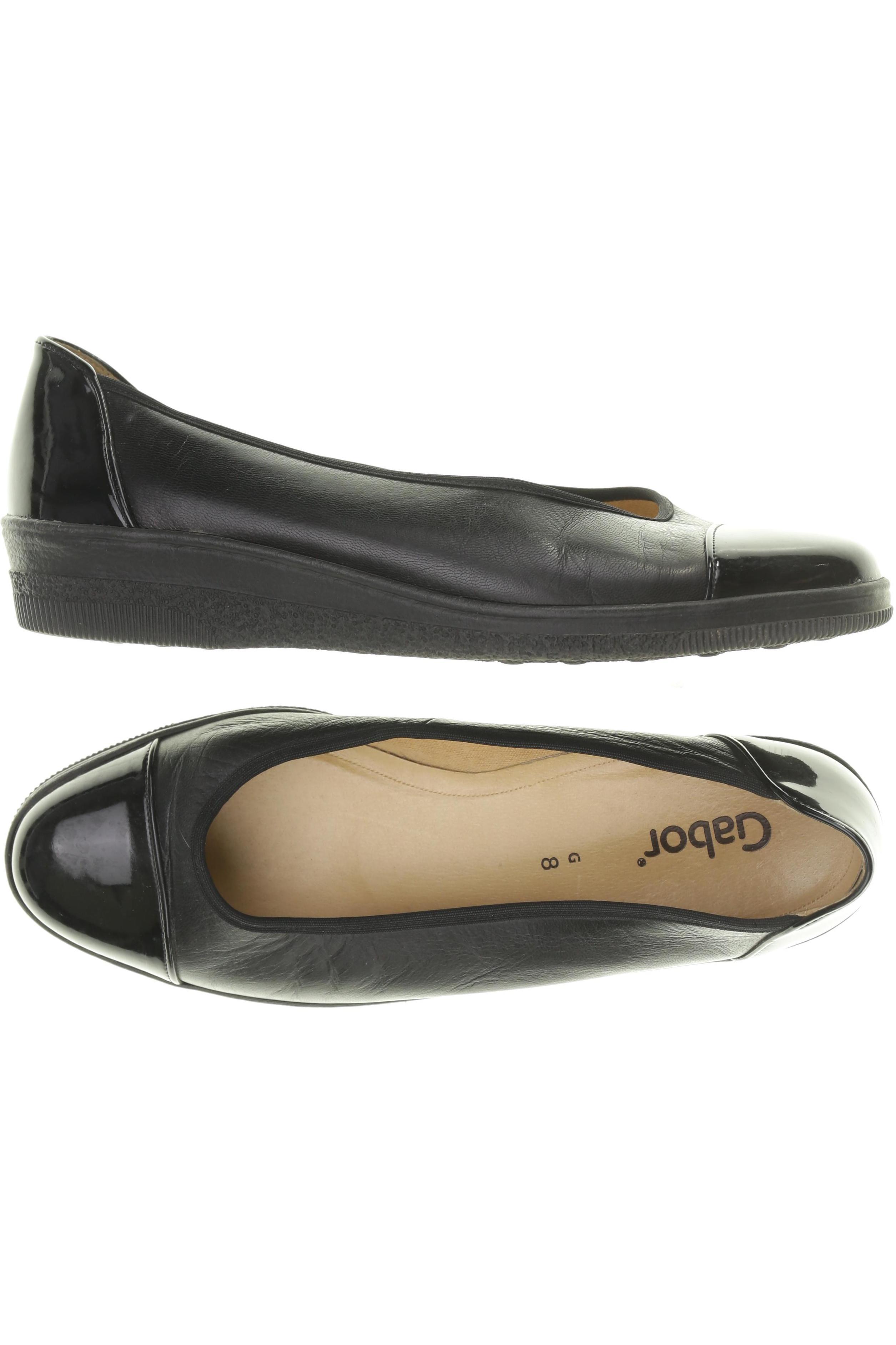

Gabor Damen Ballerinas, schwarz, Gr. 8