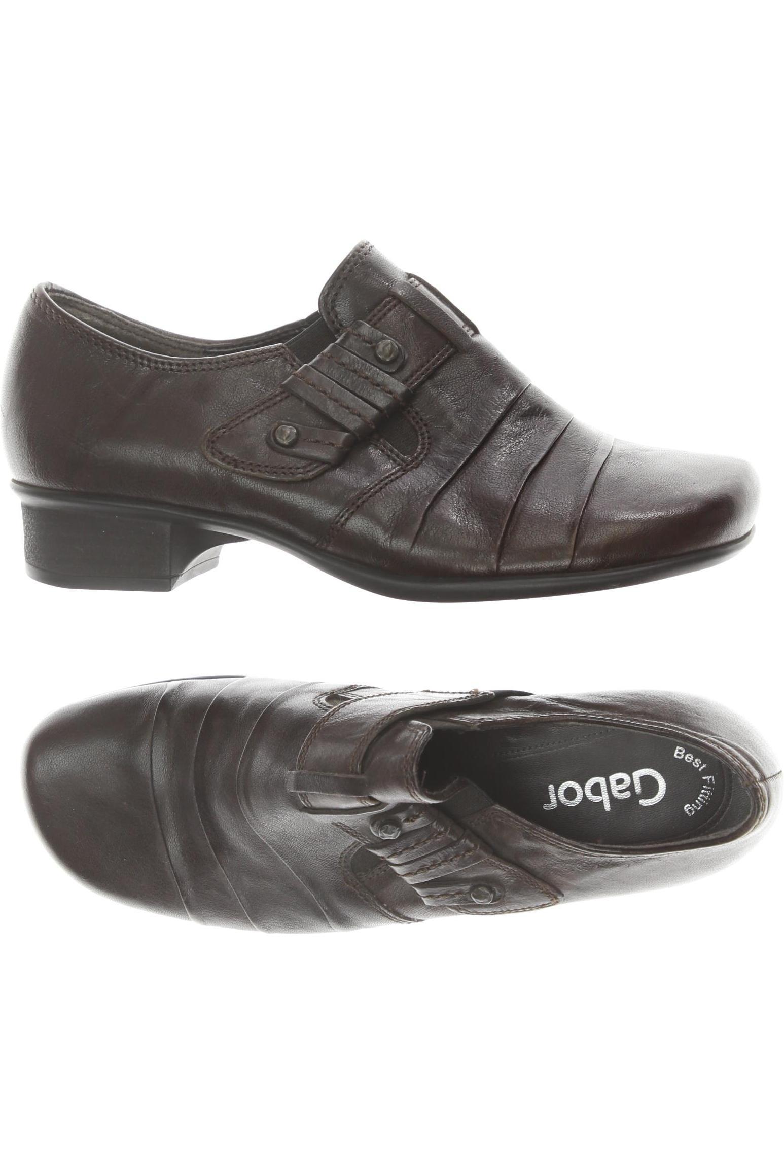 

Gabor Damen Halbschuh, braun, Gr. 4