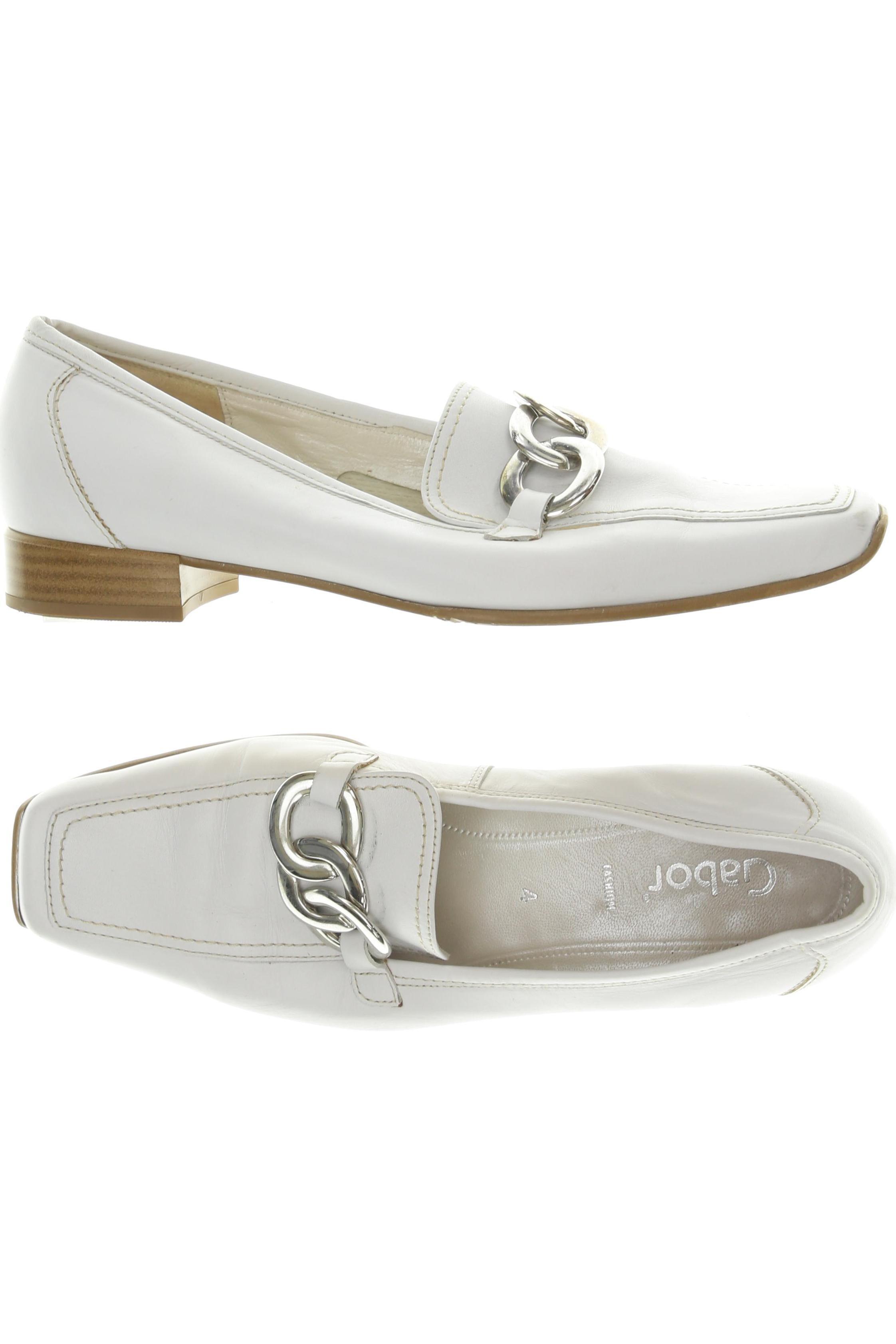 

Gabor Damen Halbschuh, weiß, Gr. 4