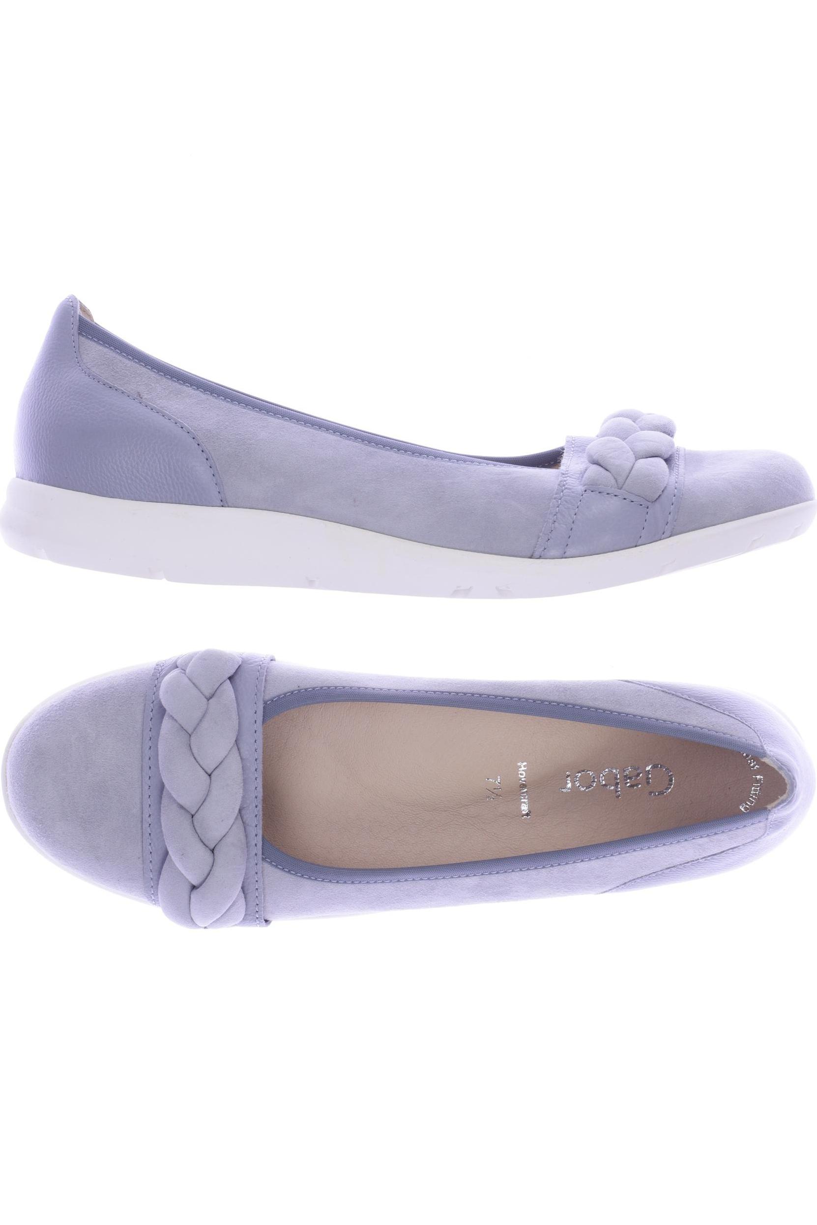 

Gabor Damen Halbschuh, hellblau, Gr. 7.5