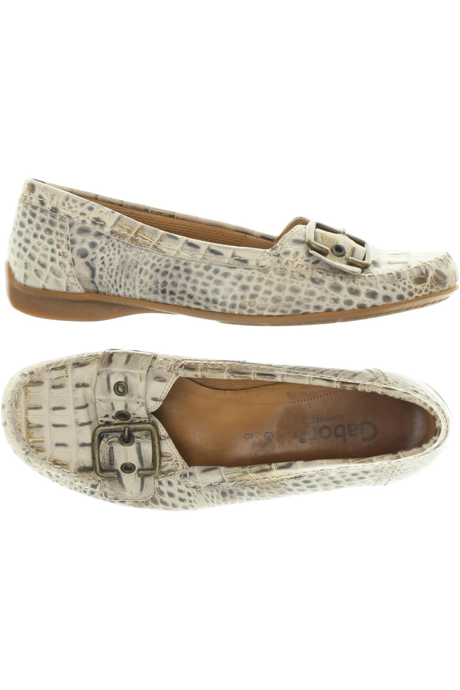 

Gabor Damen Halbschuh, beige, Gr. 6