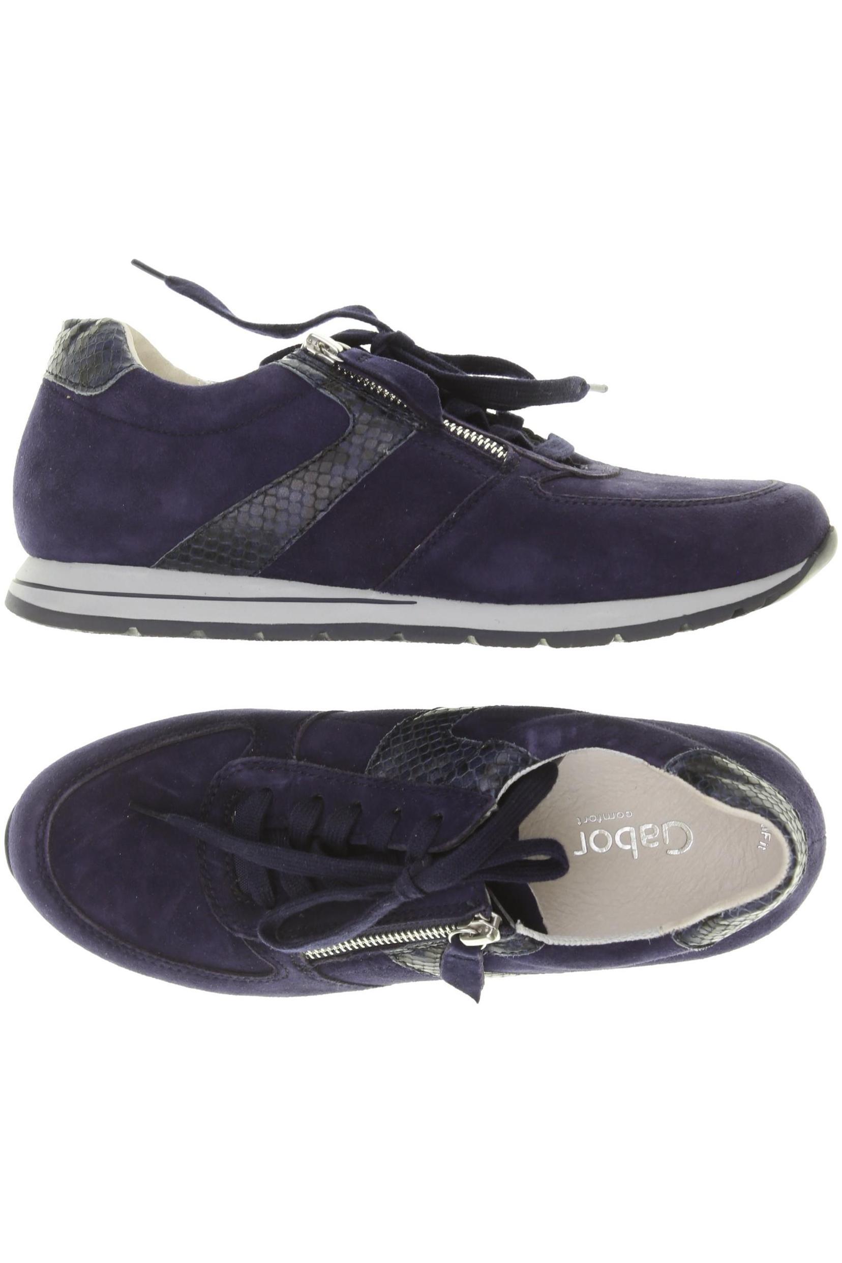 

Gabor Damen Sneakers, blau, Gr. 6.5