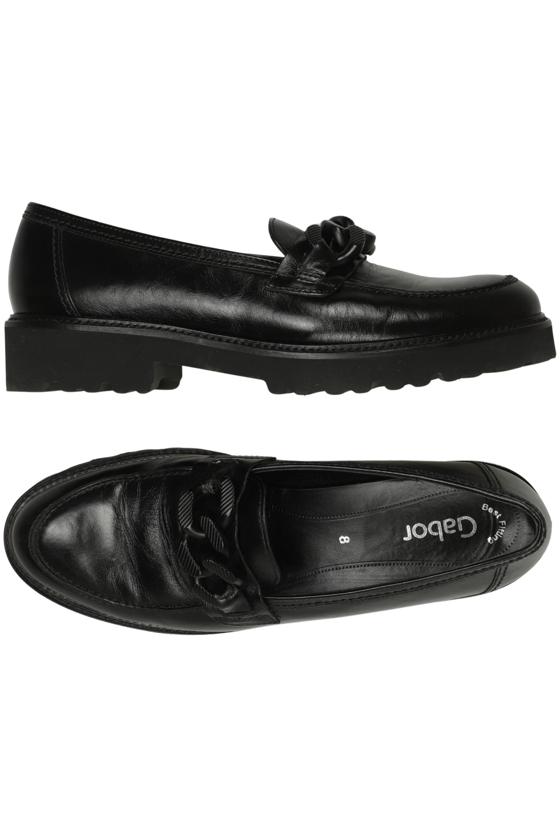 

Gabor Damen Halbschuh, schwarz, Gr. 8