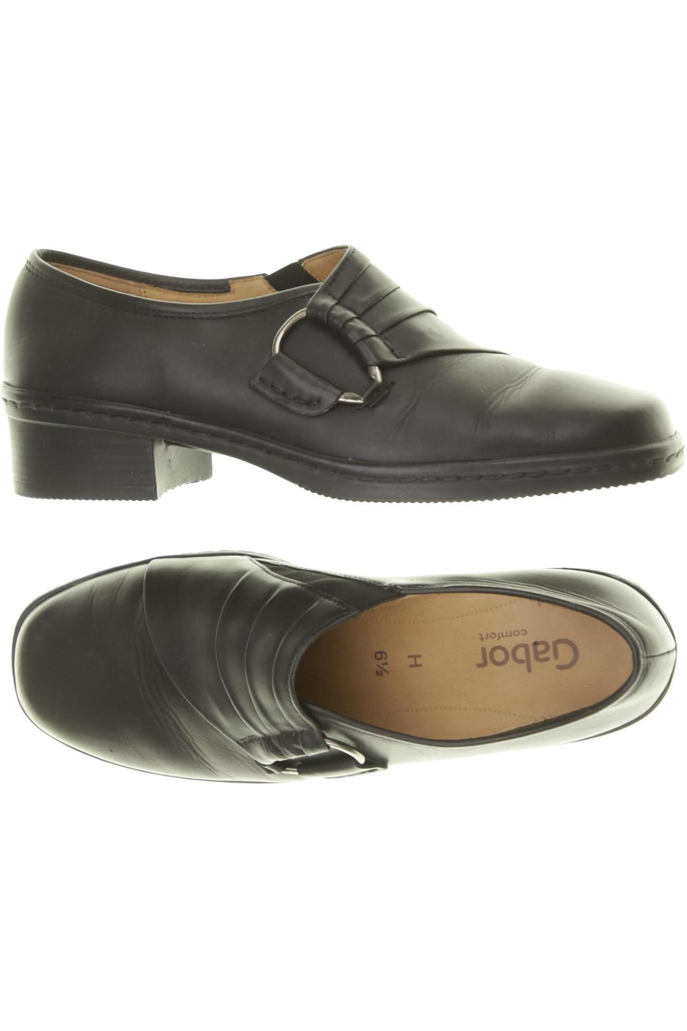 

Gabor Damen Halbschuh, schwarz, Gr. 6.5