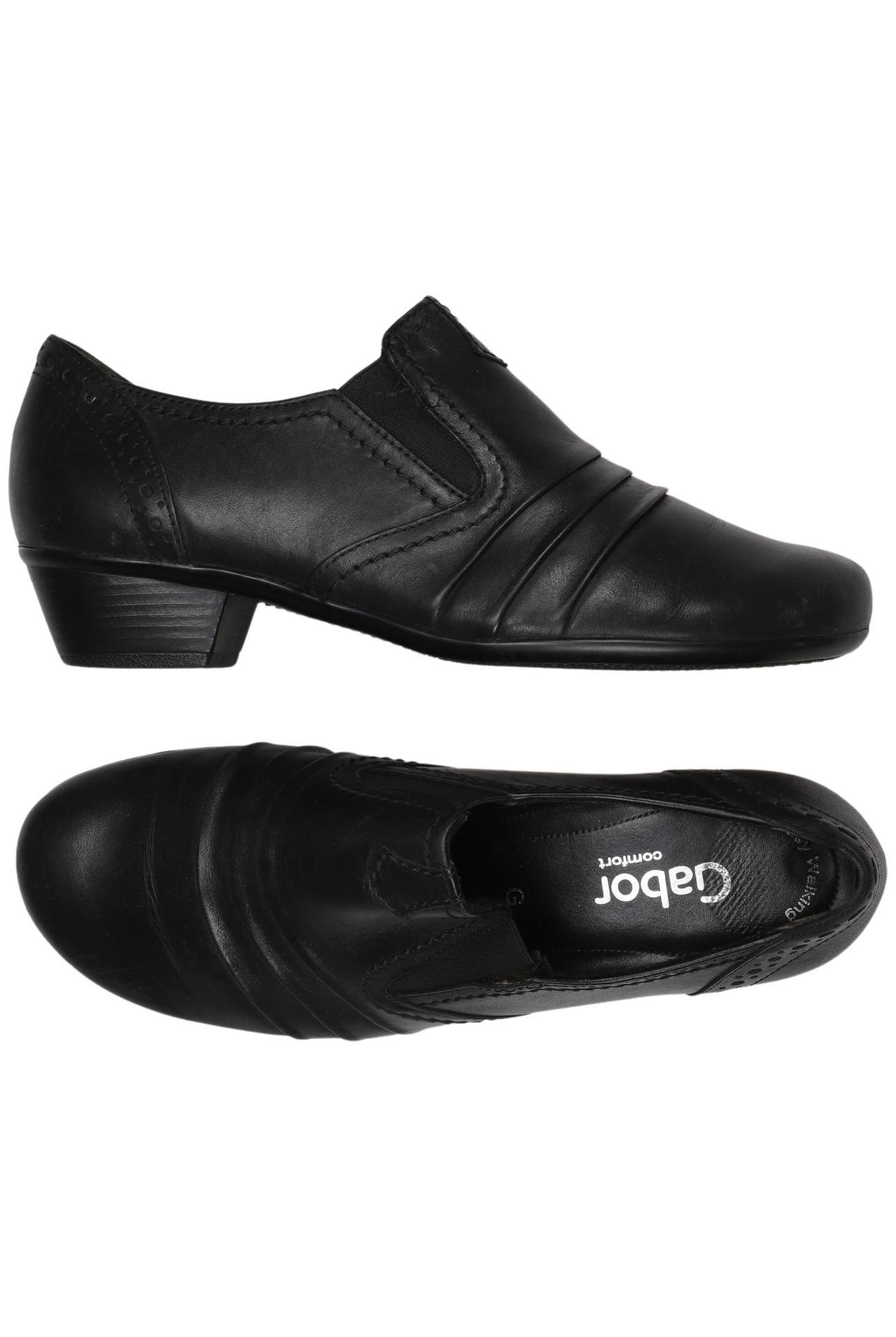 

Gabor Damen Halbschuh, schwarz, Gr. 4.5