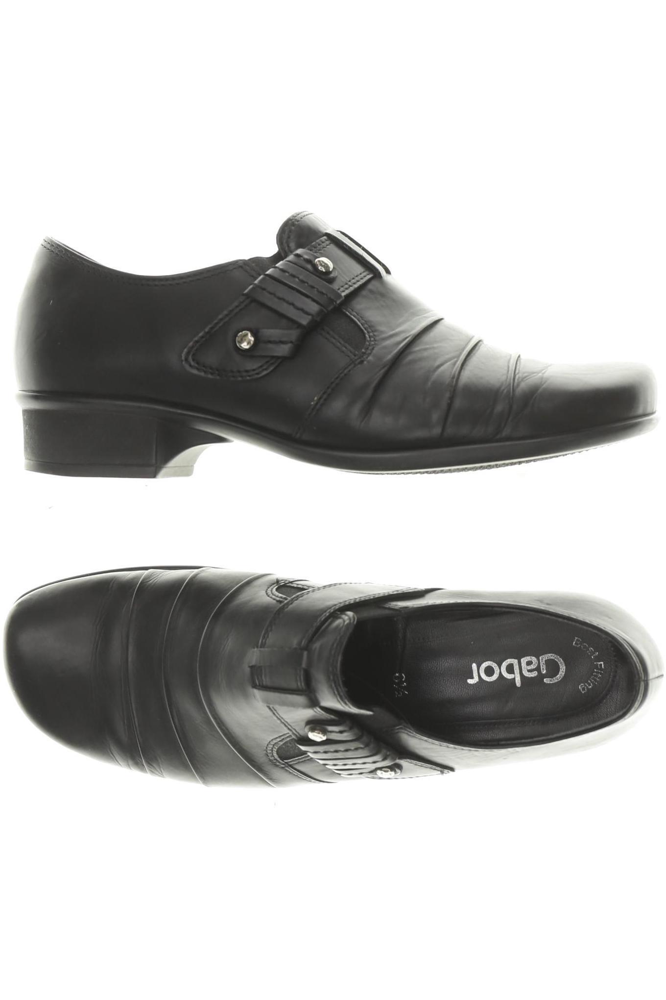 

Gabor Damen Halbschuh, schwarz, Gr. 6.5