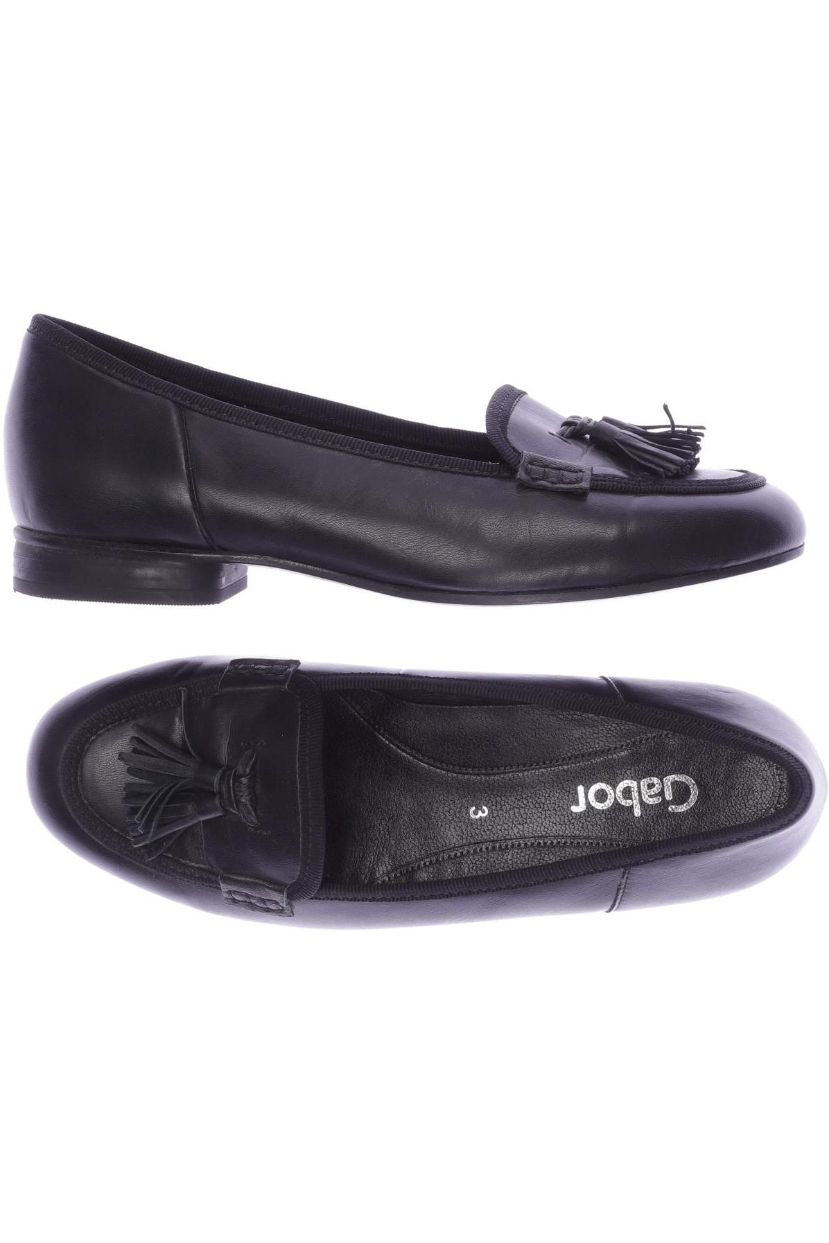 

Gabor Damen Halbschuh, schwarz, Gr. 3