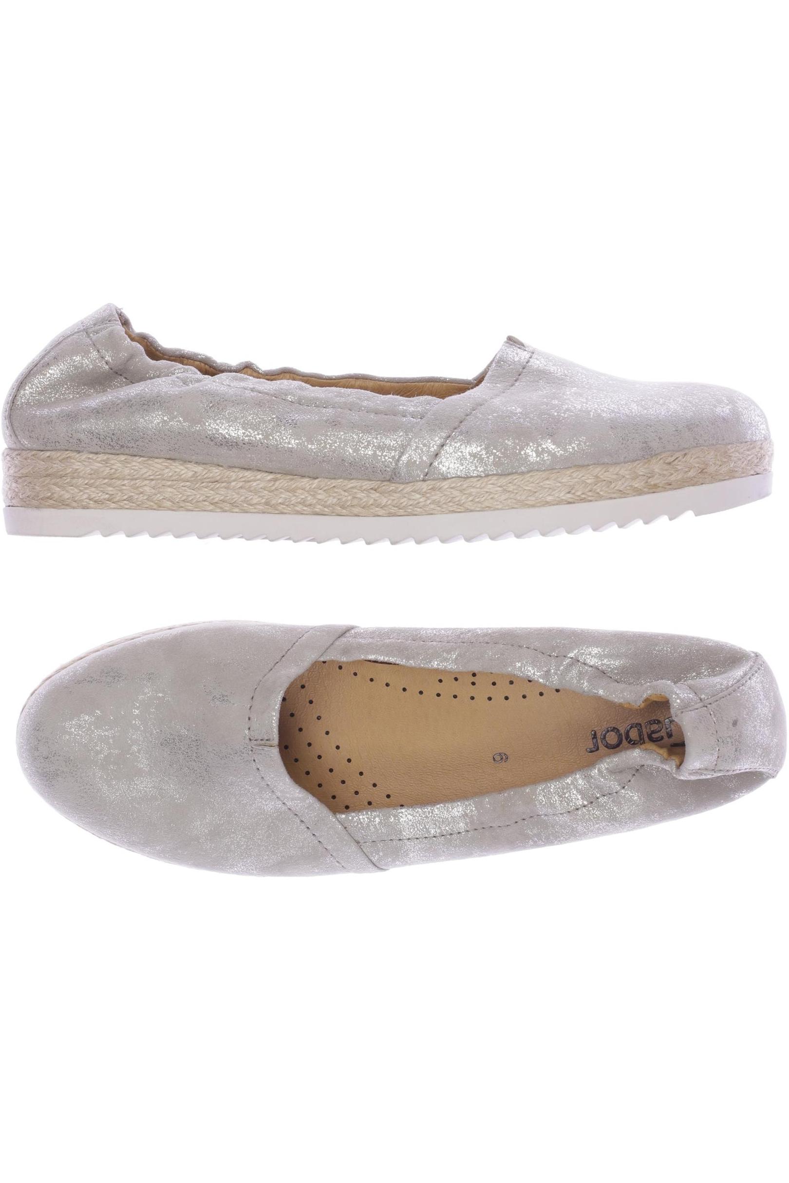 

Gabor Damen Halbschuh, silber, Gr. 6