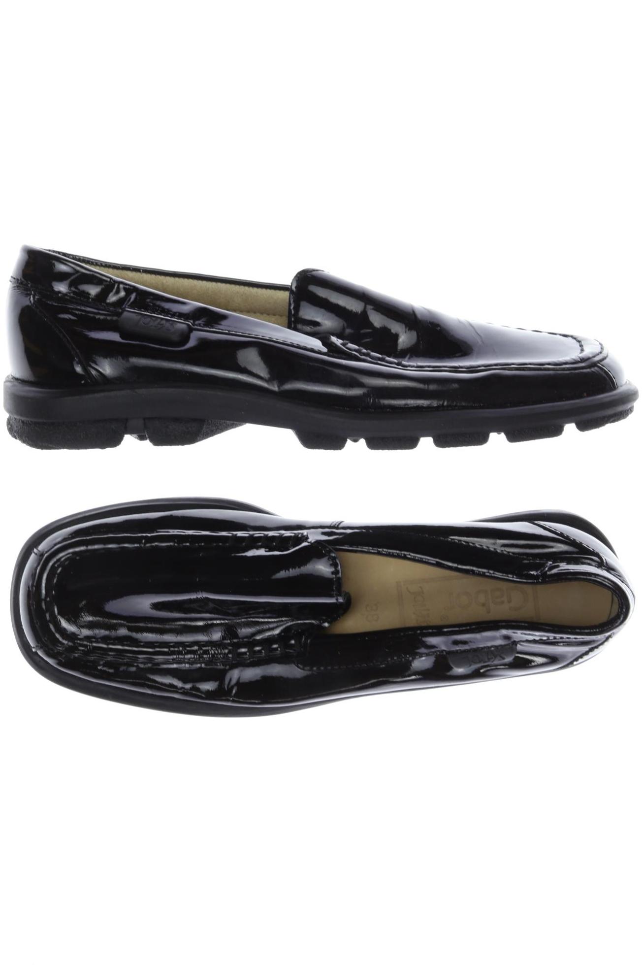 

Gabor Damen Halbschuh, schwarz, Gr. 38