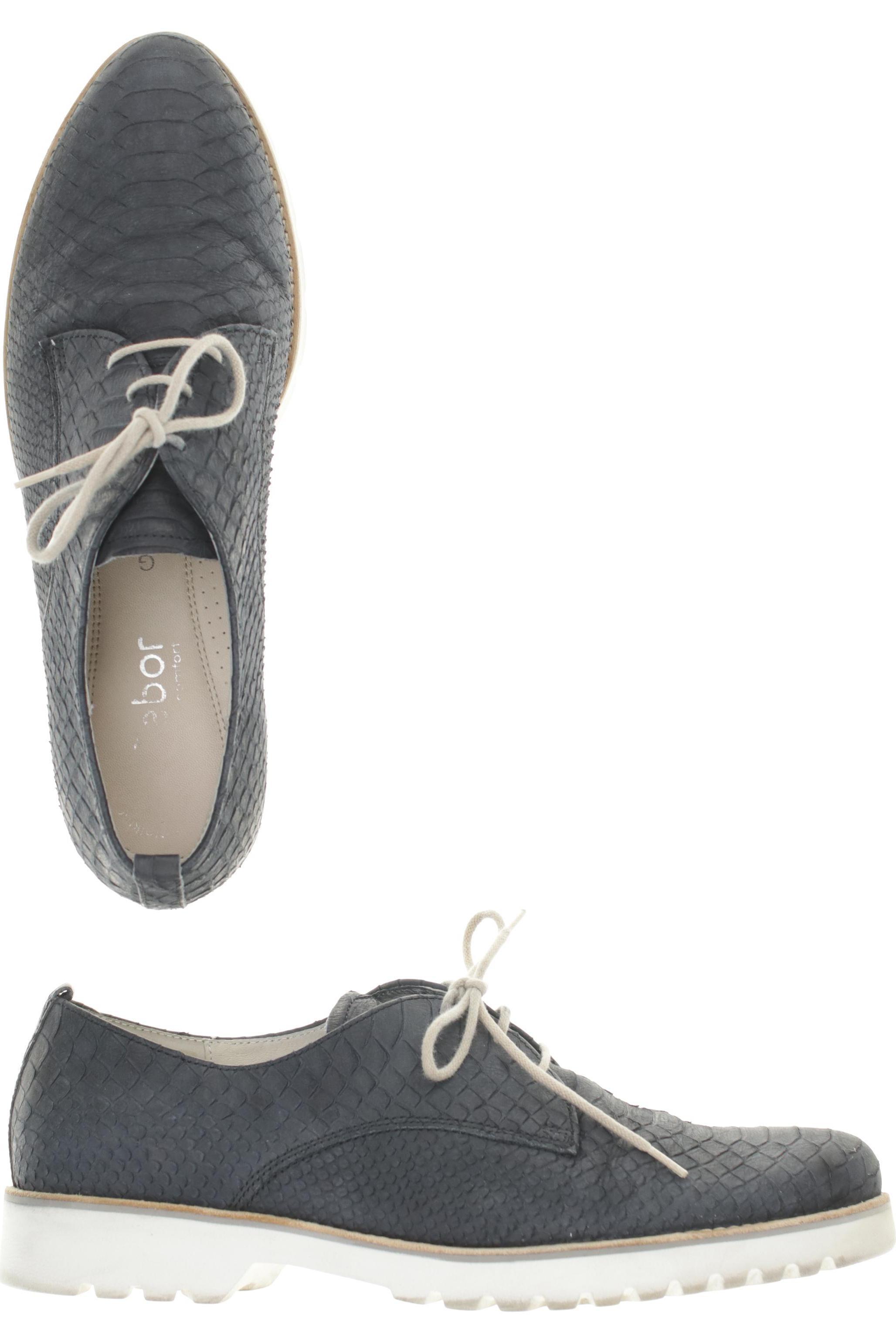 

Gabor Damen Halbschuh, blau, Gr. 6