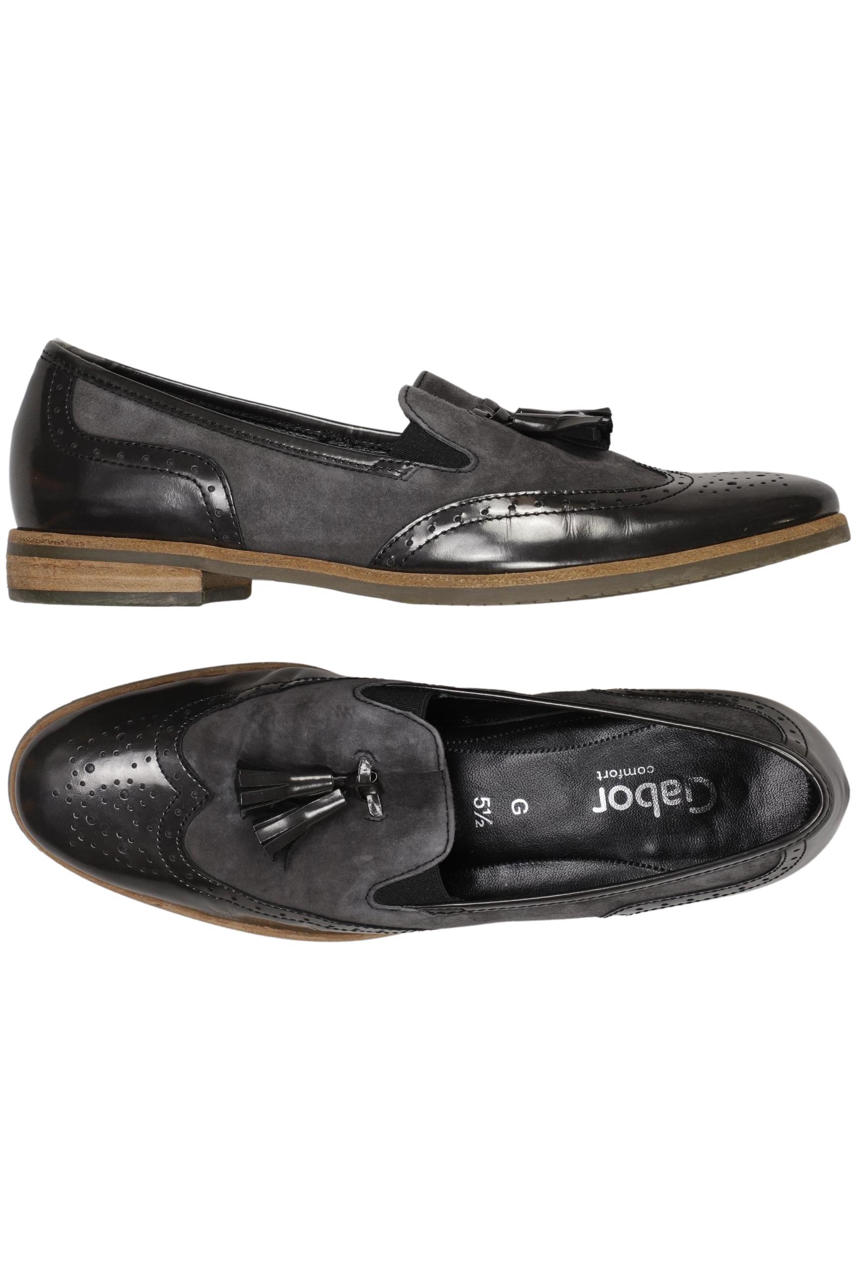 

Gabor Damen Halbschuh, grau, Gr. 5.5