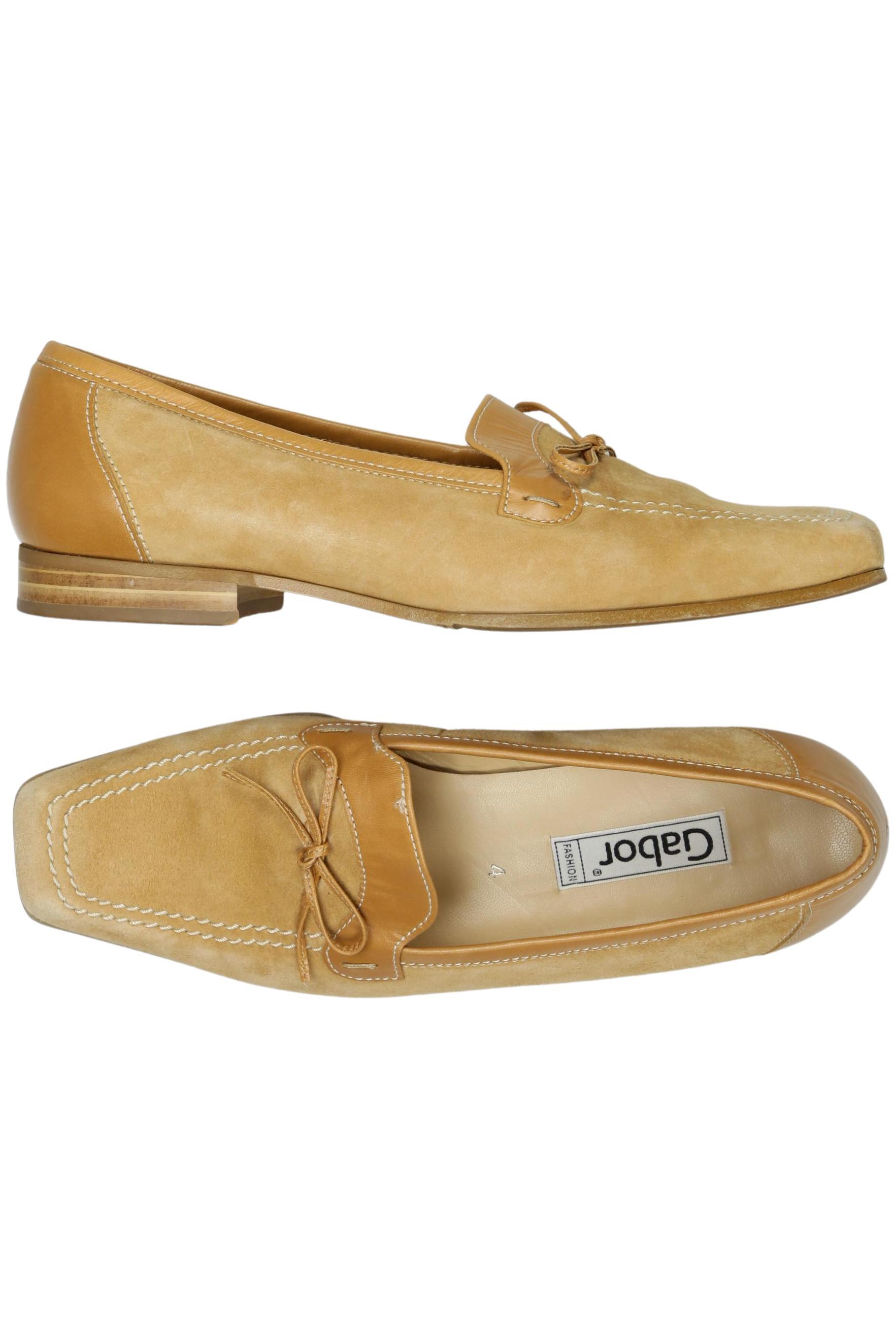 

Gabor Damen Halbschuh, beige, Gr. 4