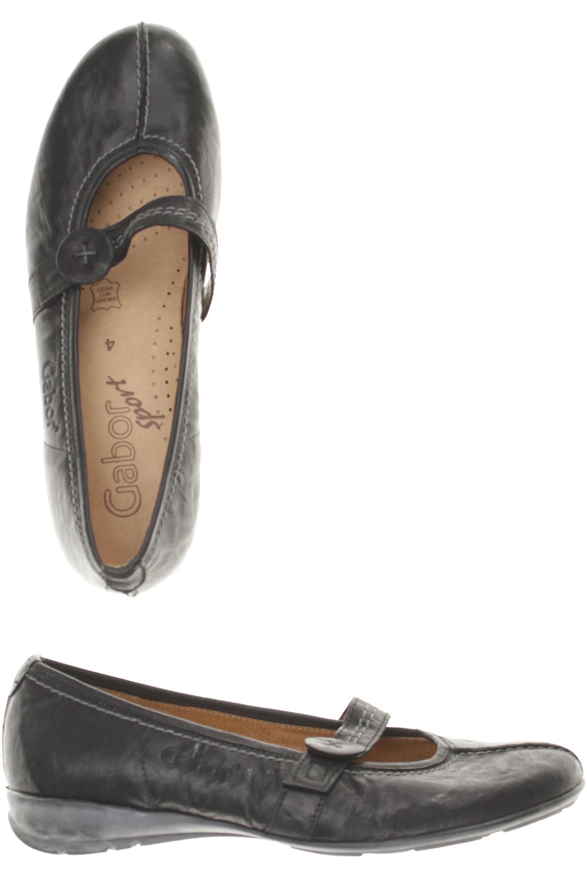 

Gabor Damen Halbschuh, schwarz, Gr. 4