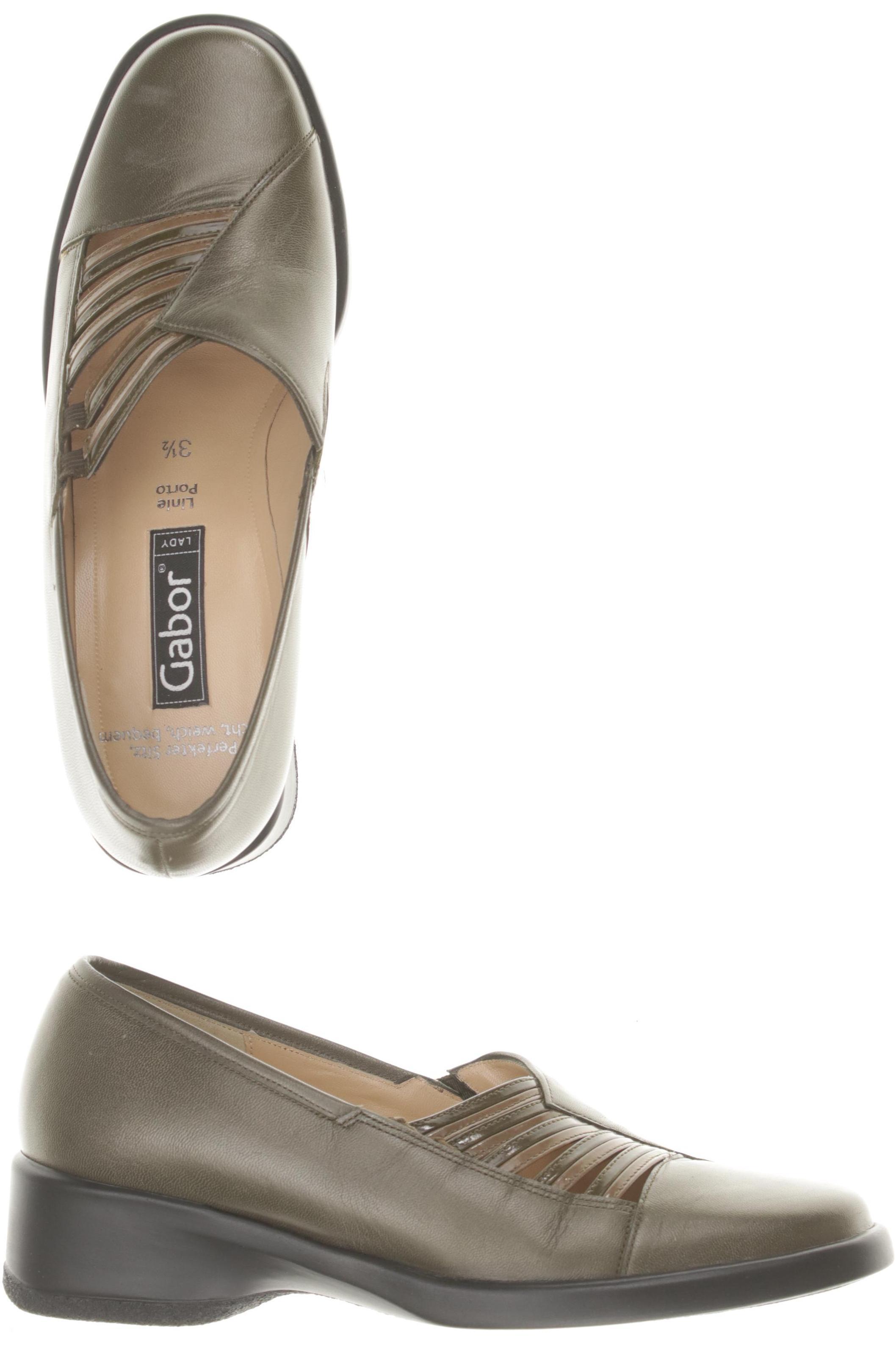 

Gabor Damen Halbschuh, grün, Gr. 3.5