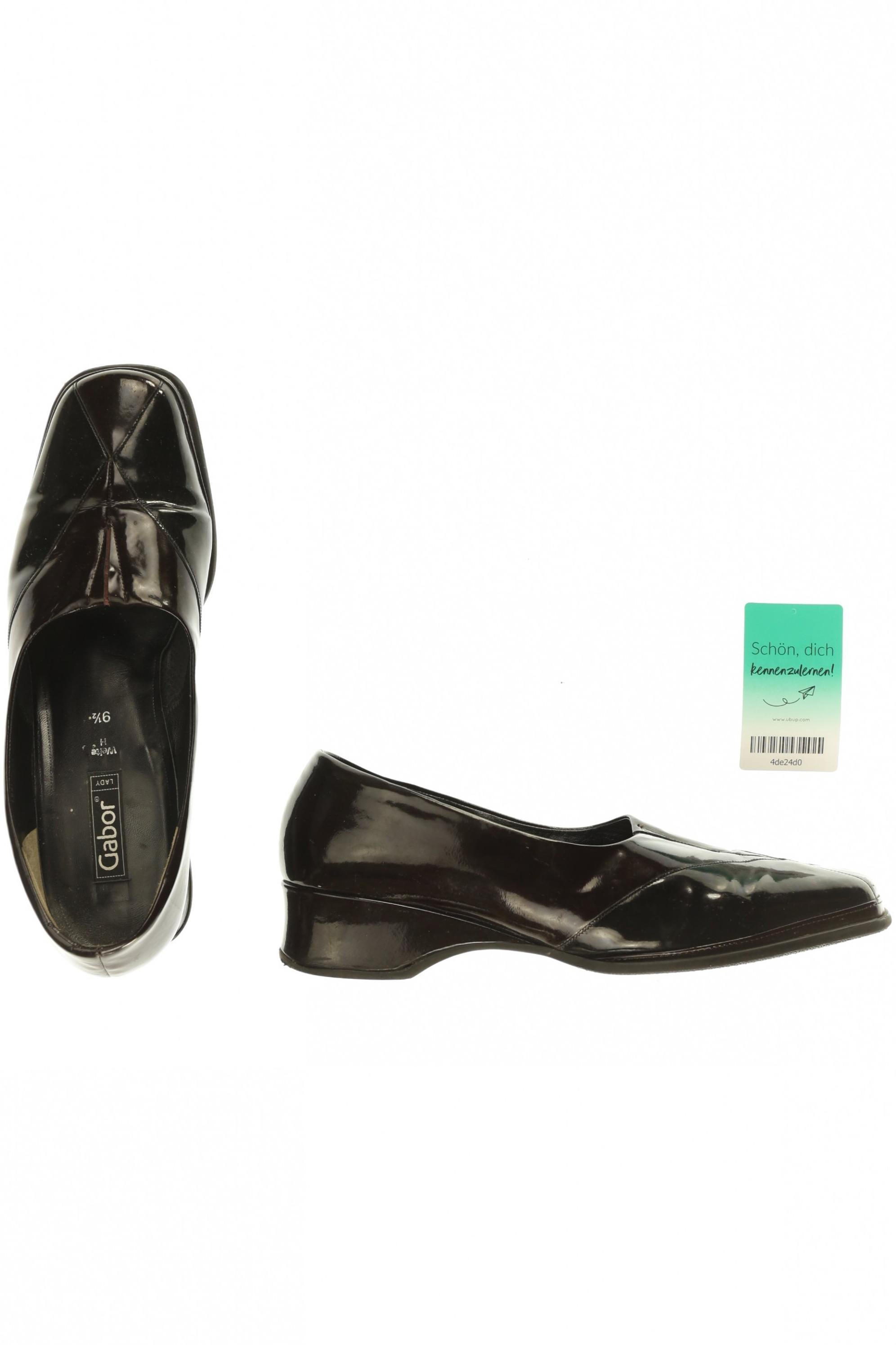 

Gabor Damen Halbschuh, schwarz, Gr. 9.5
