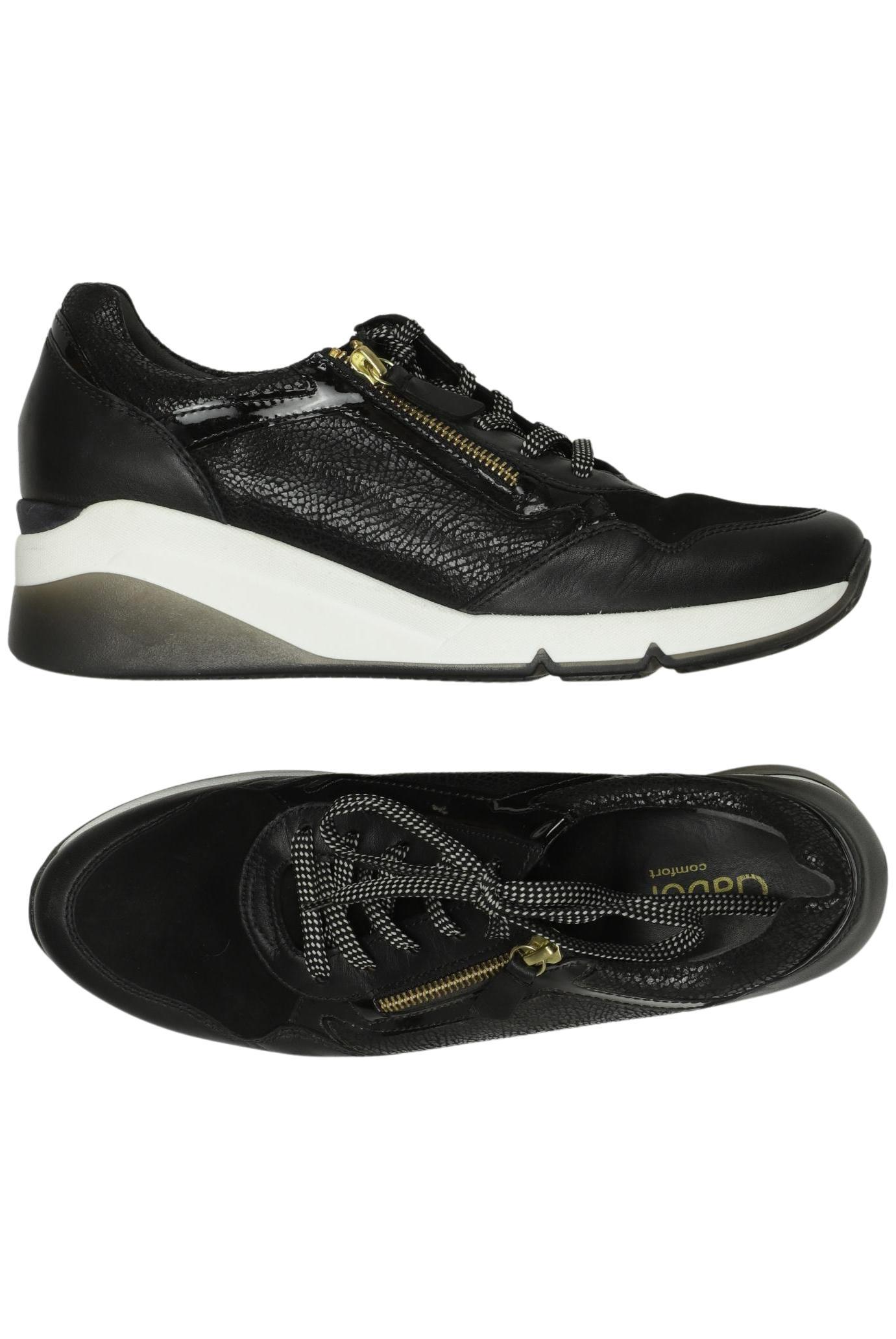 

Gabor Damen Halbschuh, schwarz, Gr. 7.5