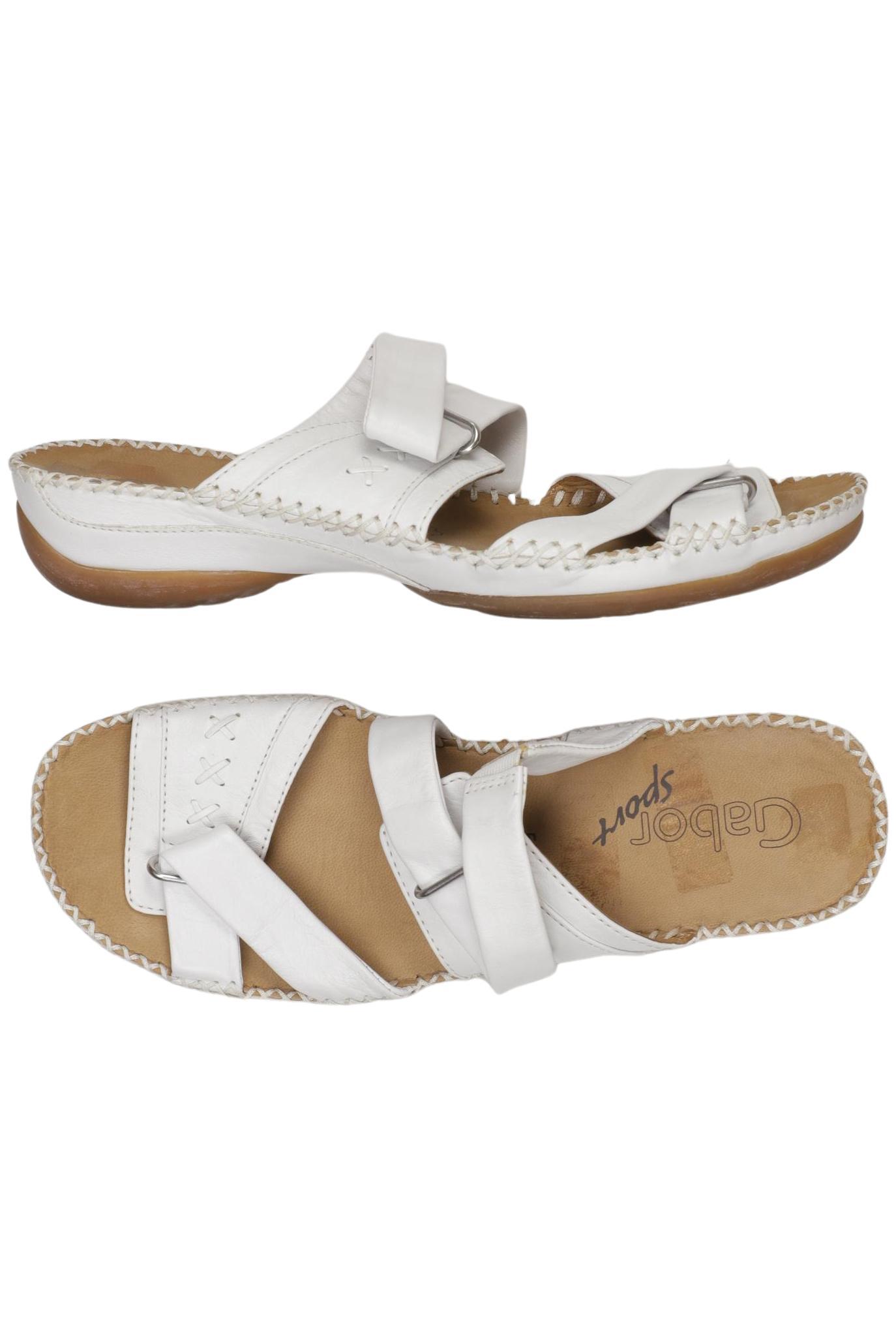 

Gabor Damen Halbschuh, weiß, Gr. 5.5