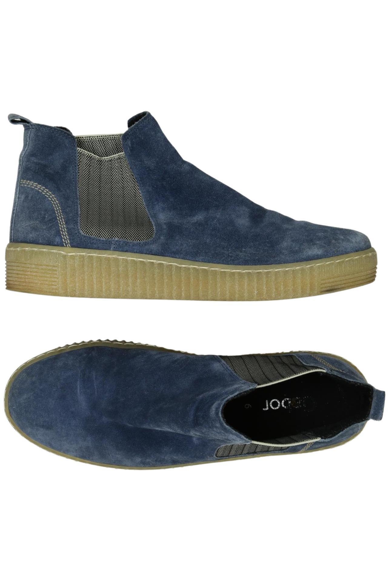 

Gabor Damen Halbschuh, blau, Gr. 6
