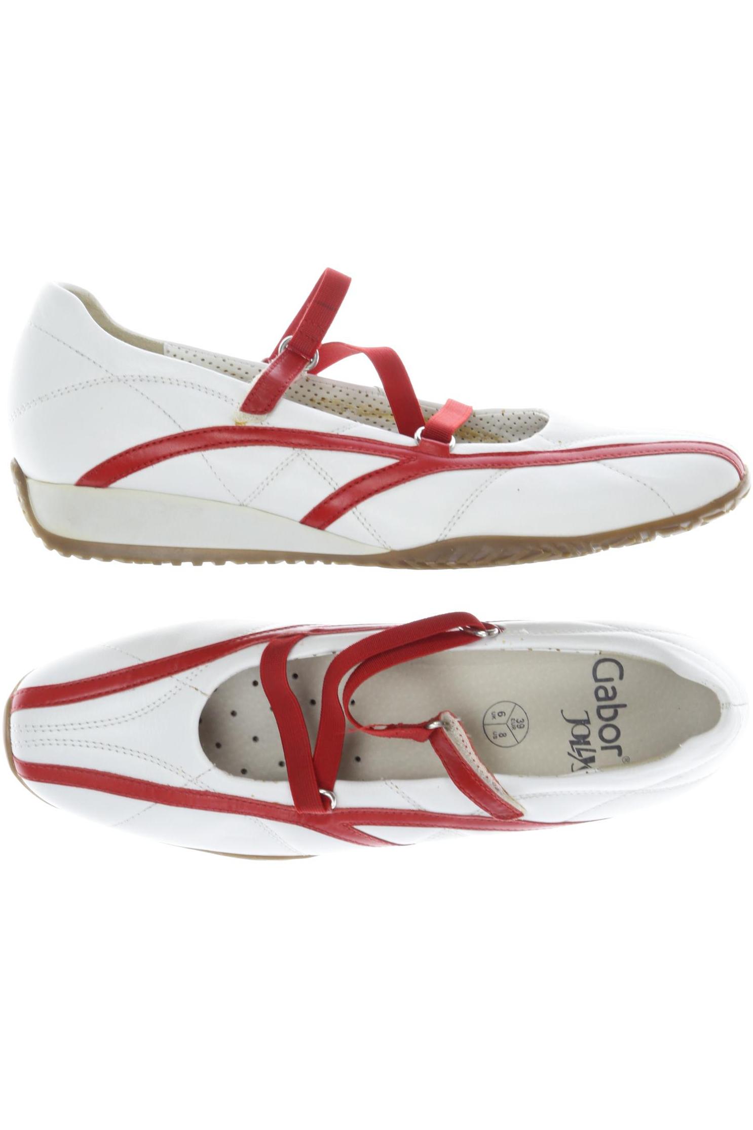 

Gabor Damen Halbschuh, weiß, Gr. 39