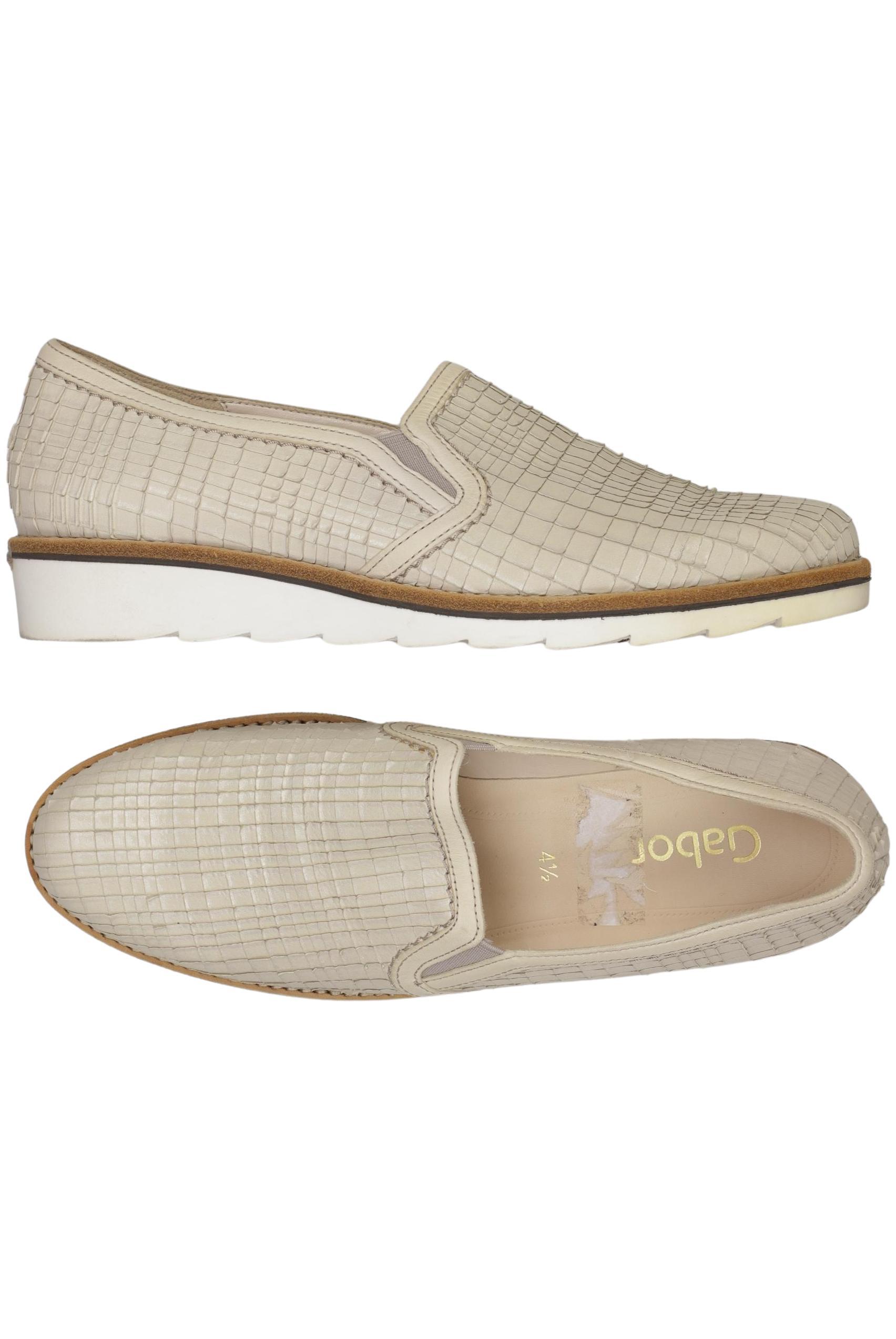 

Gabor Damen Halbschuh, beige, Gr. 4.5