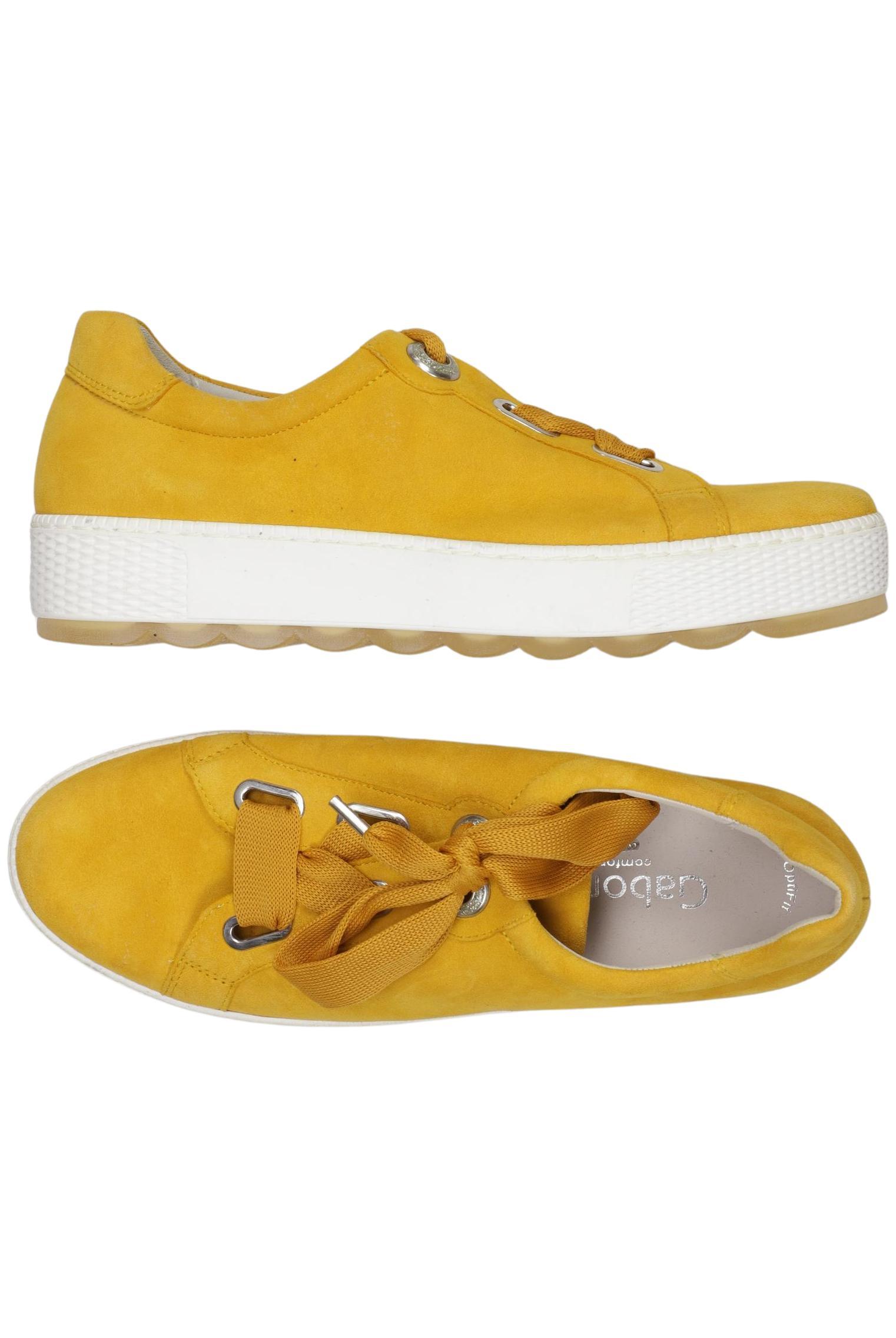 

Gabor Damen Halbschuh, orange, Gr. 7.5