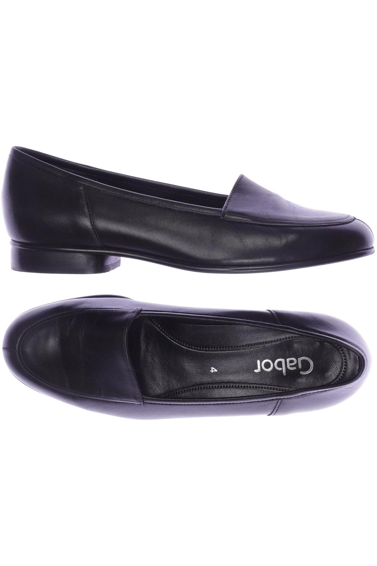 

Gabor Damen Halbschuh, schwarz, Gr. 4