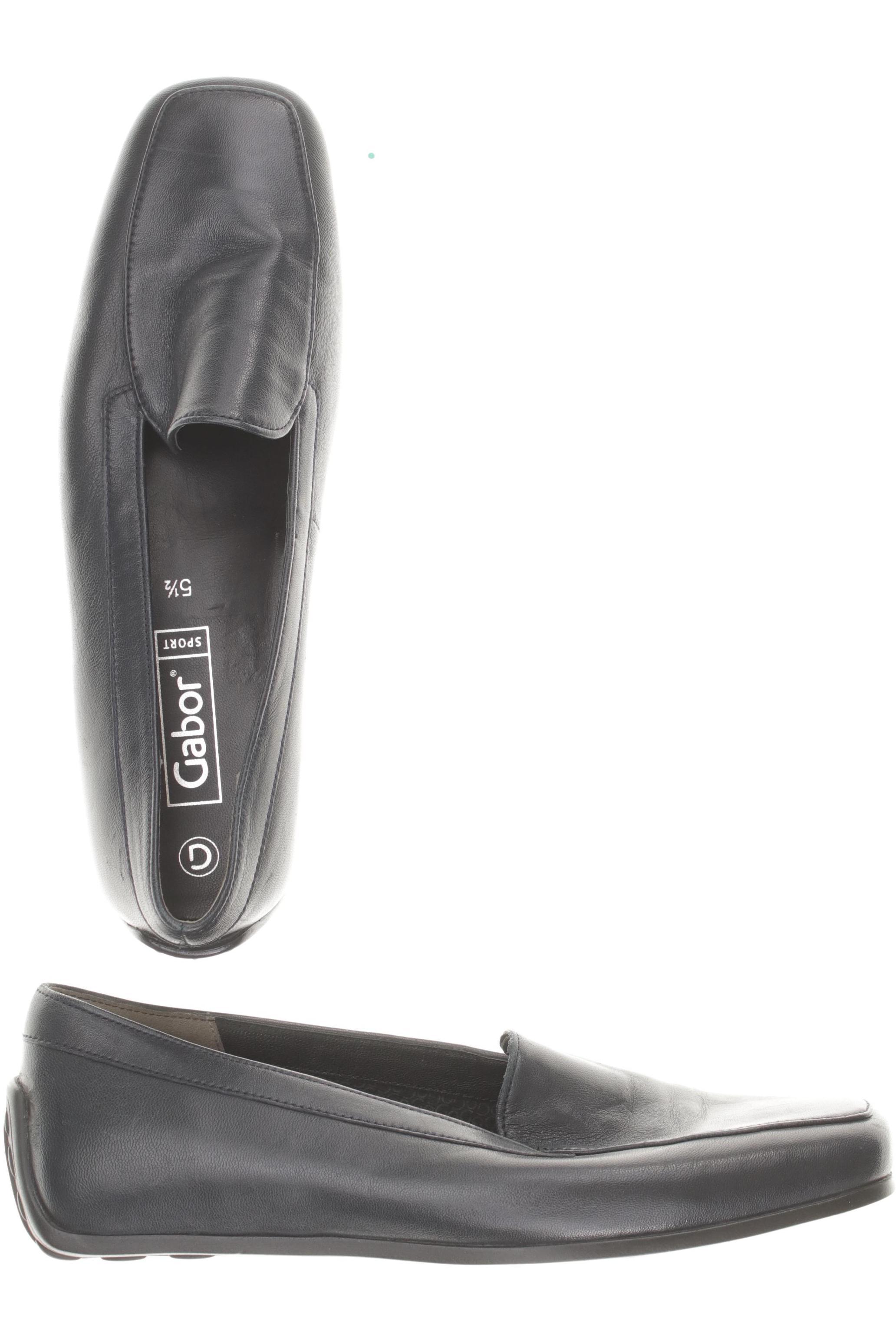 

Gabor Damen Halbschuh, schwarz, Gr. 5.5