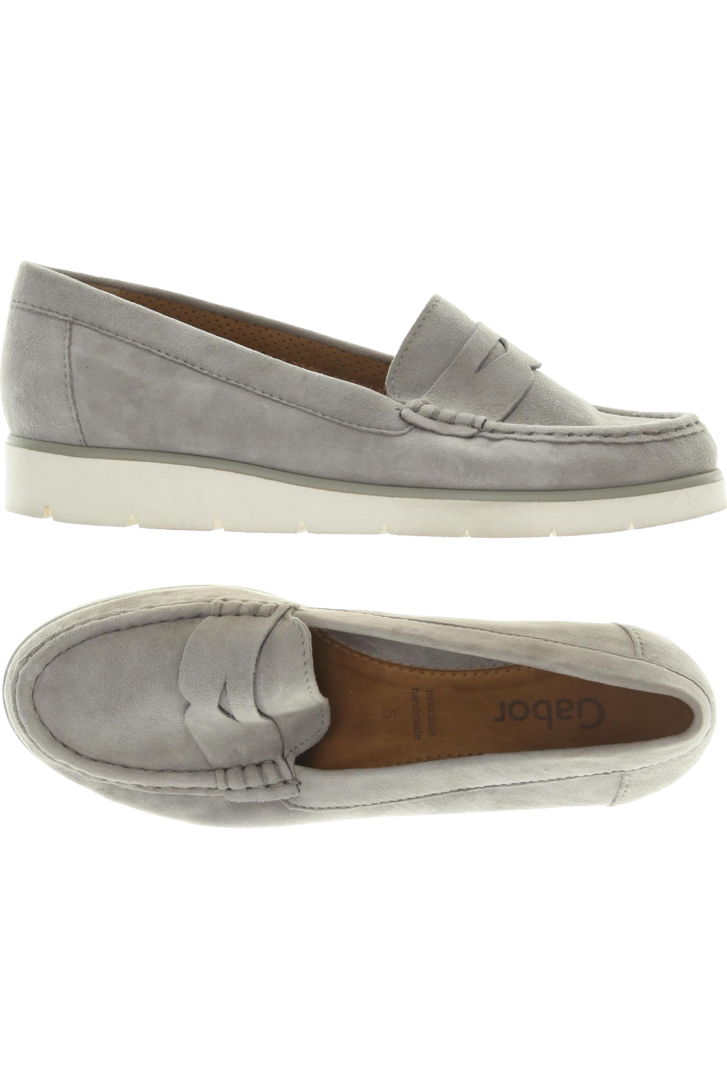 

Gabor Damen Halbschuh, grau, Gr. 5