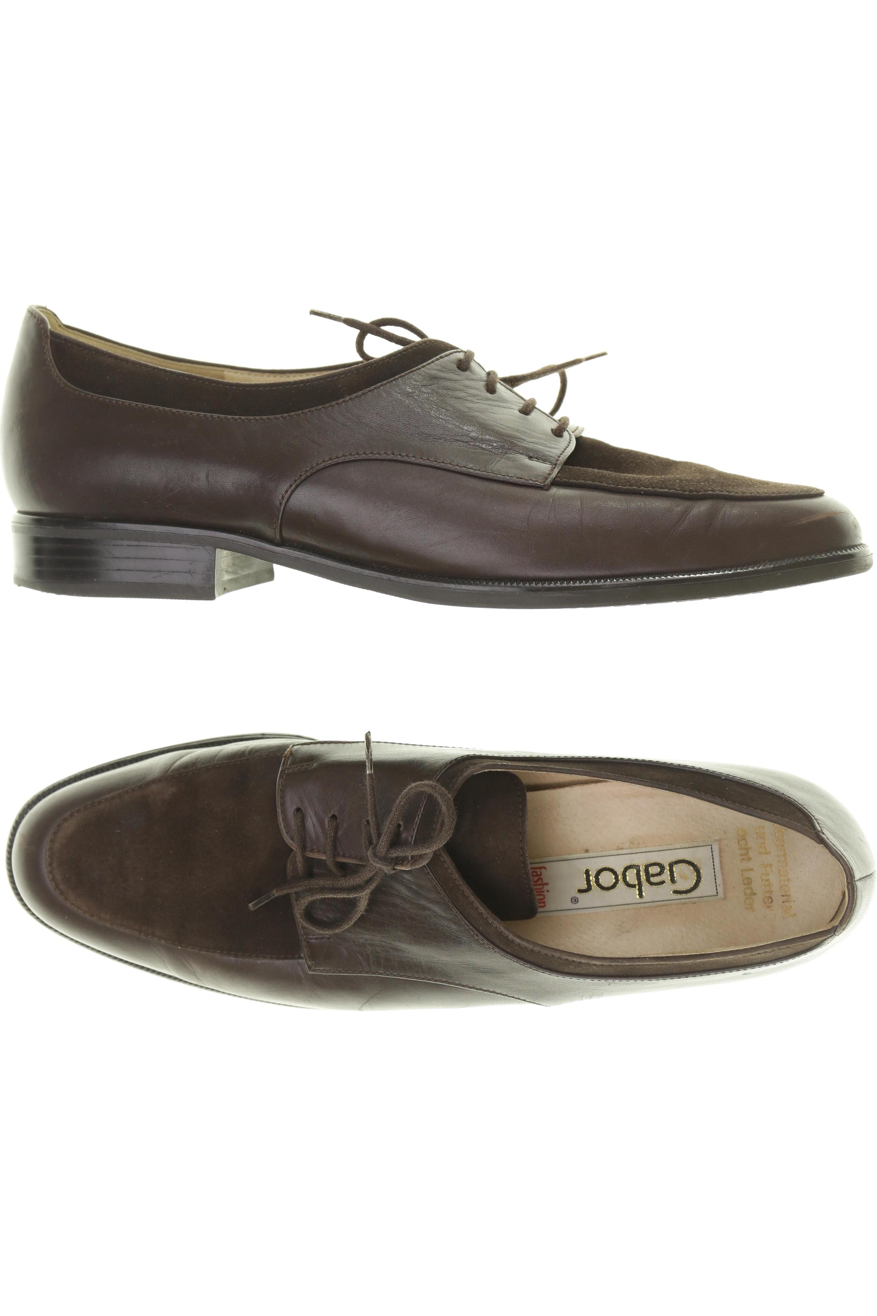 

Gabor Damen Halbschuh, braun, Gr. 7.5