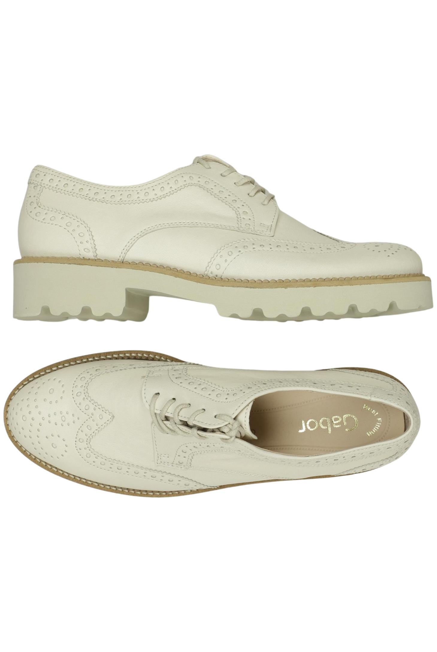 

Gabor Damen Halbschuh, beige, Gr. 6