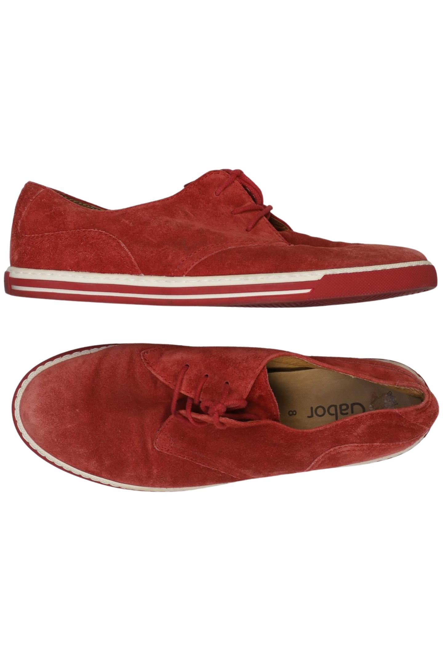 

Gabor Damen Halbschuh, rot, Gr. 8