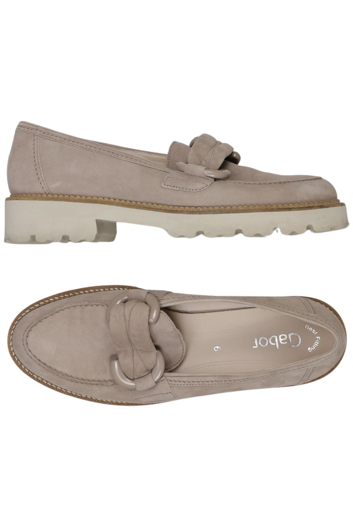 

Gabor Damen Halbschuh, beige, Gr. 6