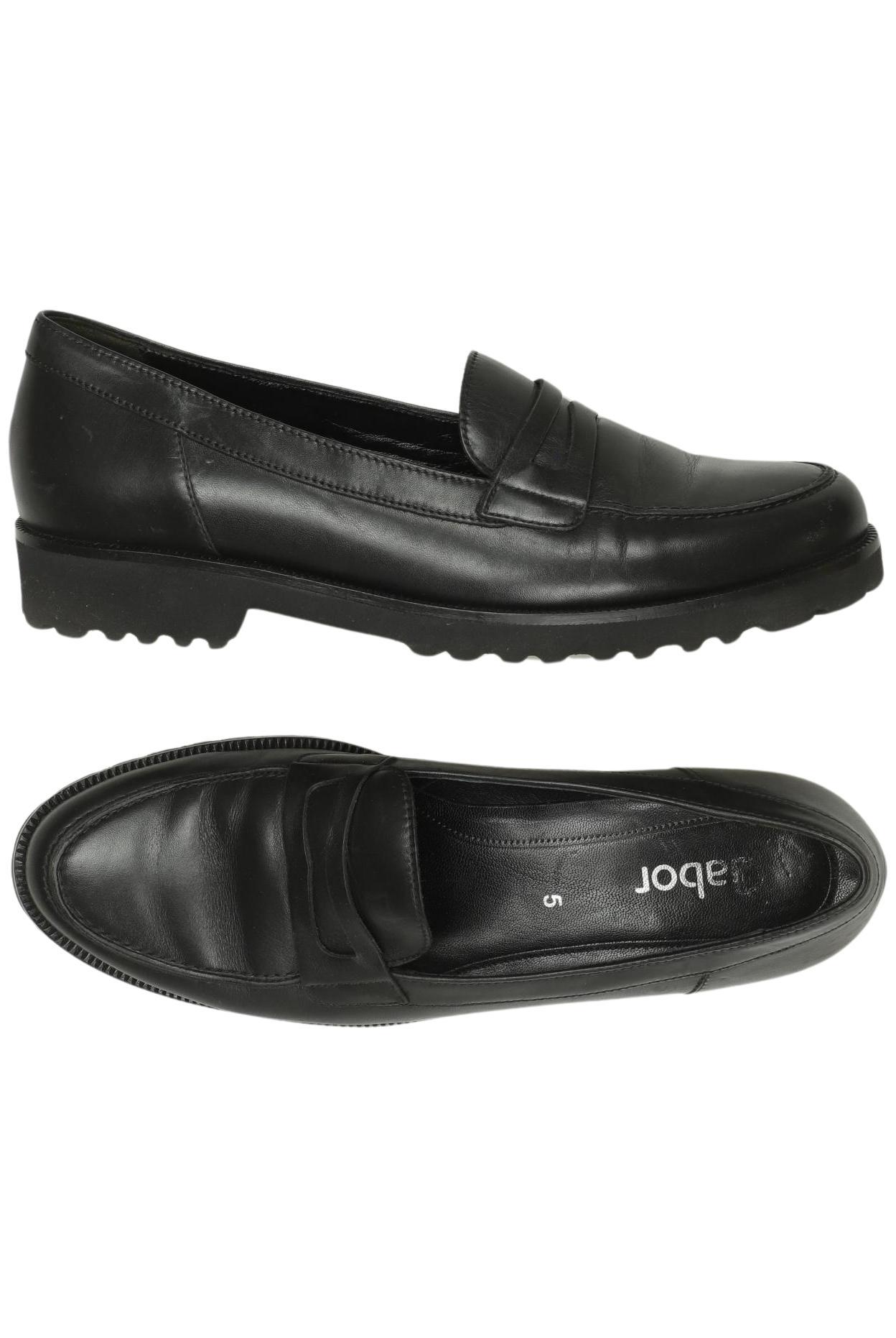 

Gabor Damen Halbschuh, schwarz, Gr. 5