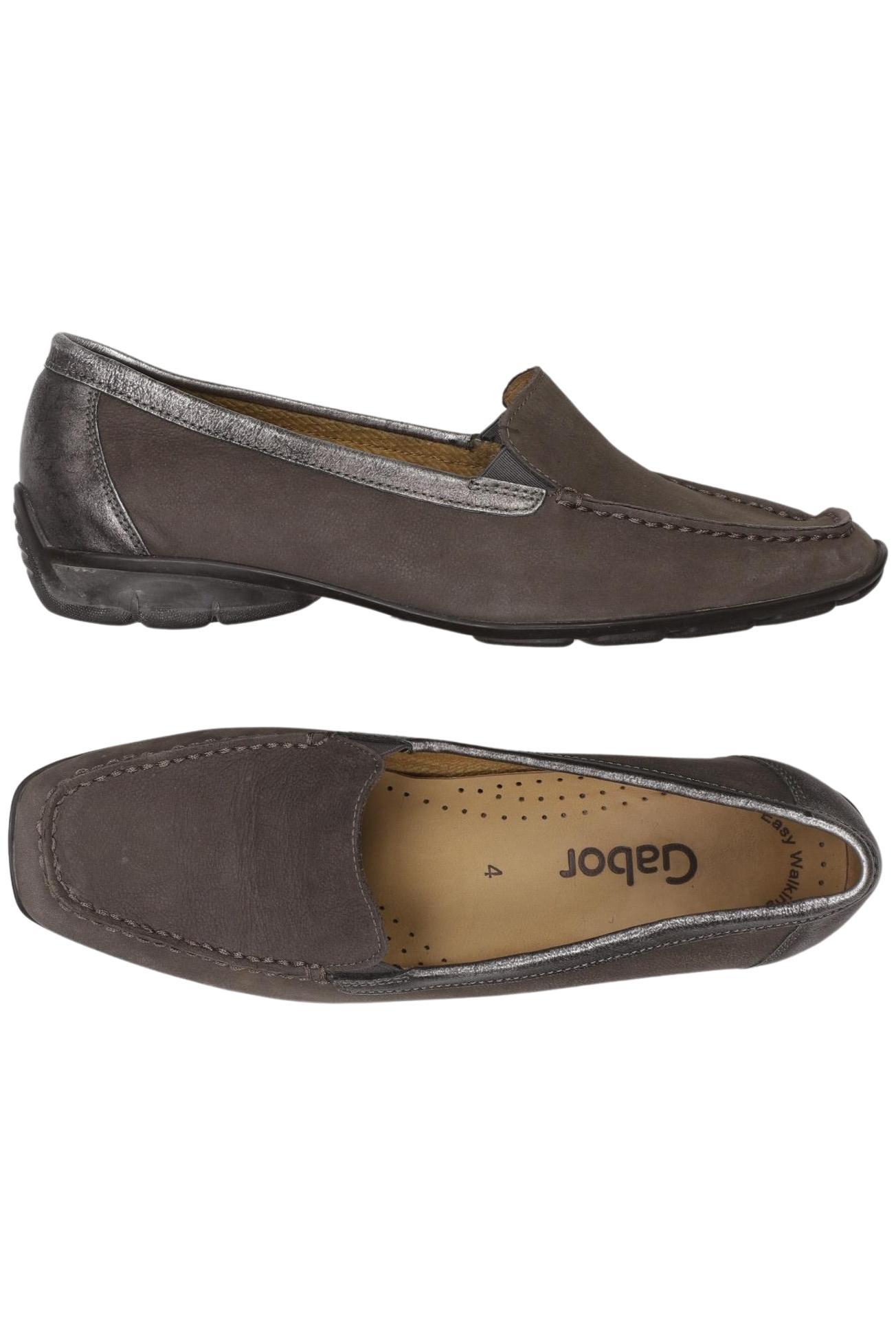 

Gabor Damen Halbschuh, grau, Gr. 4