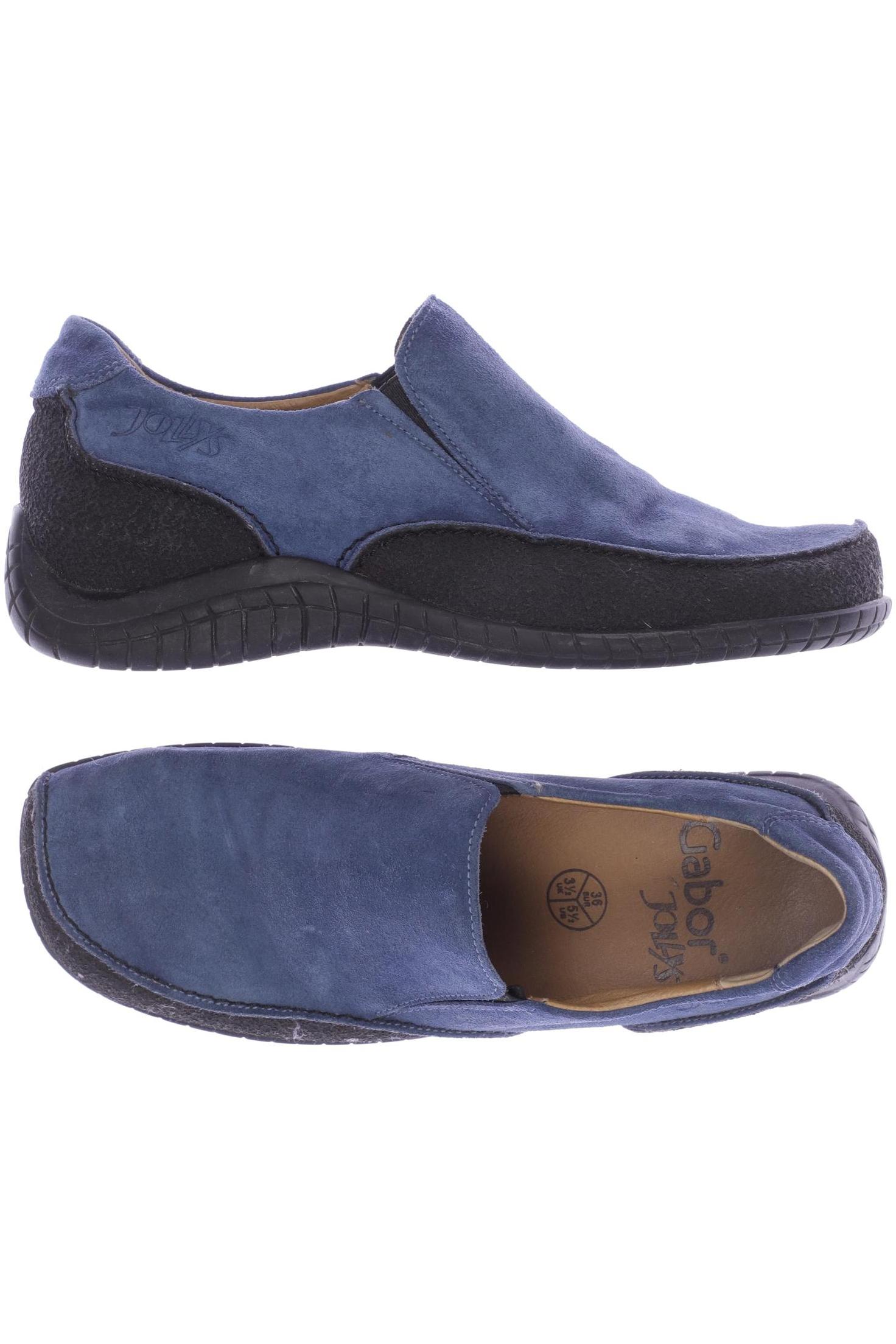 

Gabor Damen Halbschuh, blau, Gr. 36