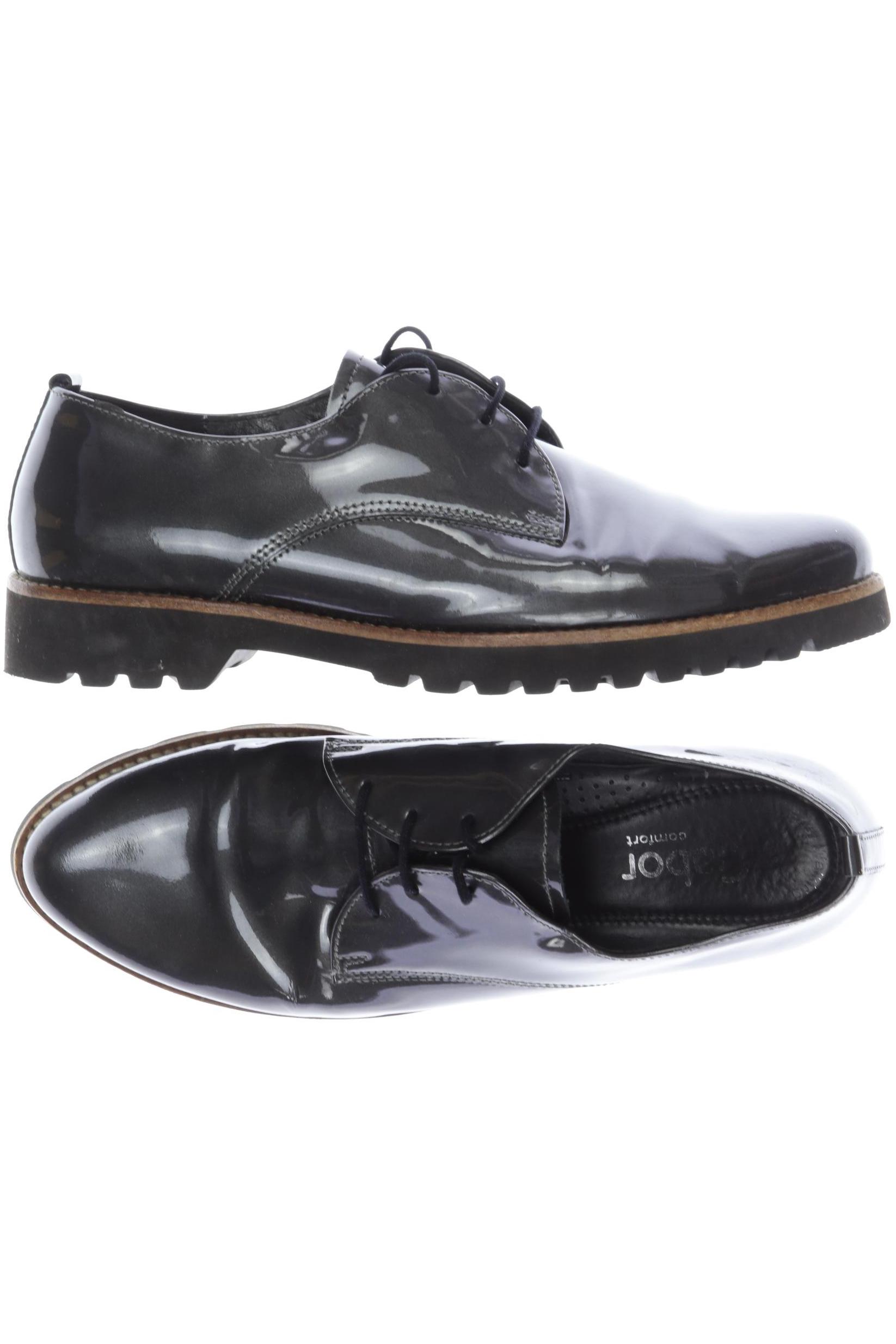 

Gabor Damen Halbschuh, silber, Gr. 5