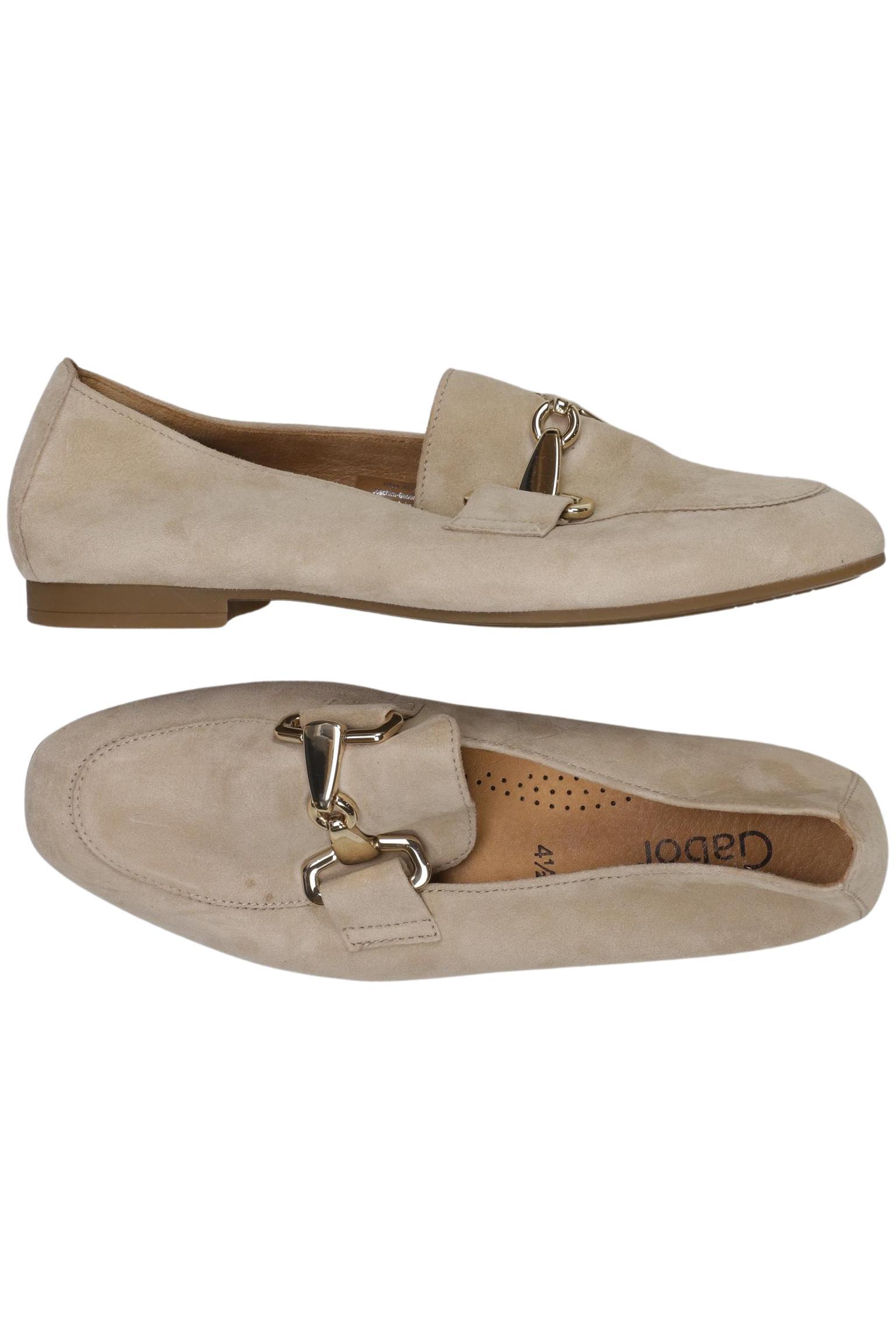 

Gabor Damen Halbschuh, beige, Gr. 4.5