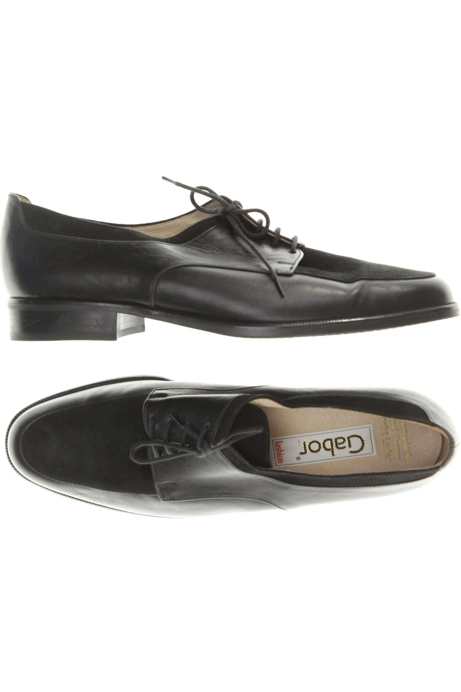 

Gabor Damen Halbschuh, schwarz, Gr. 7.5