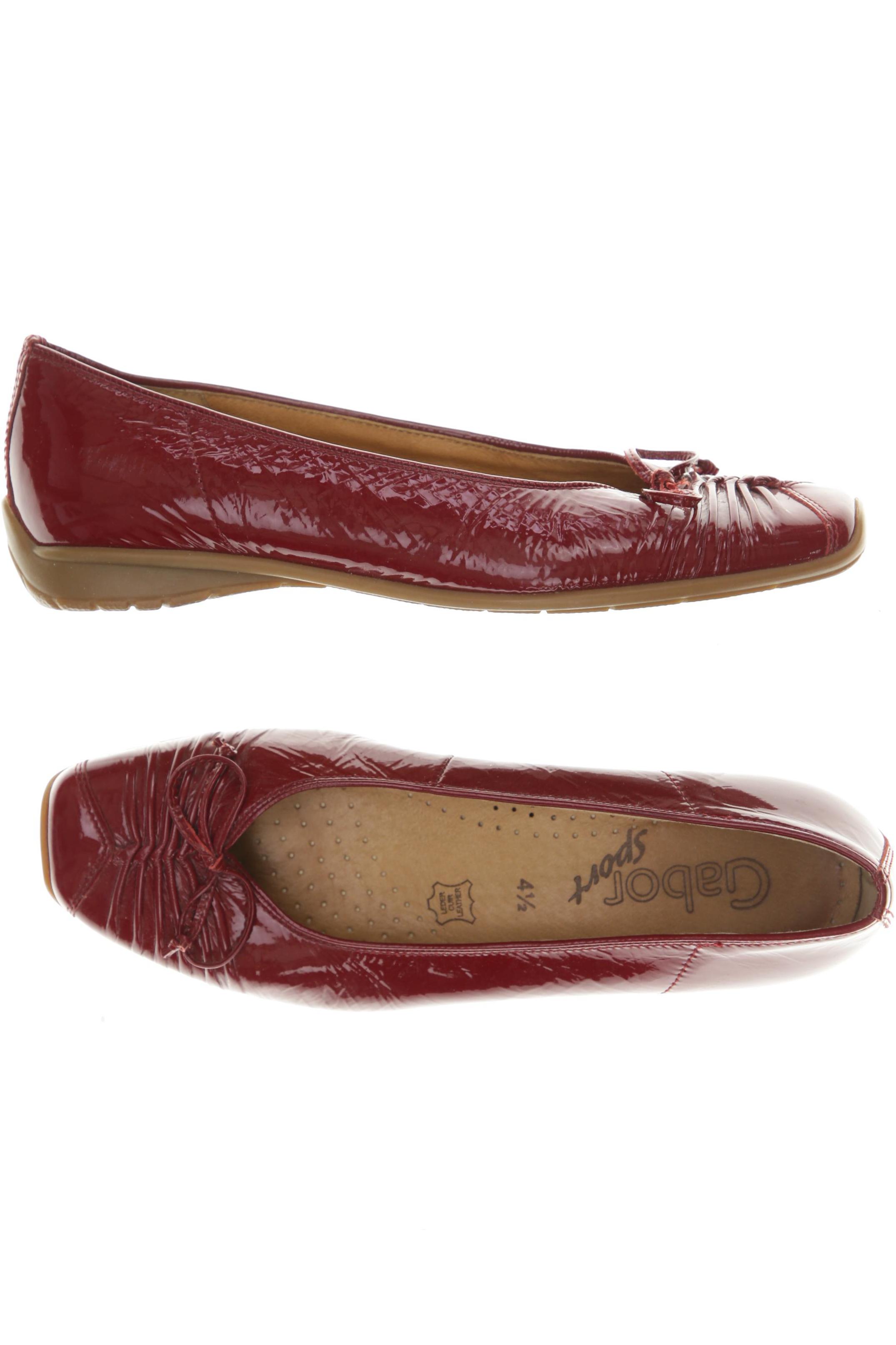 

Gabor Damen Halbschuh, rot, Gr. 4.5