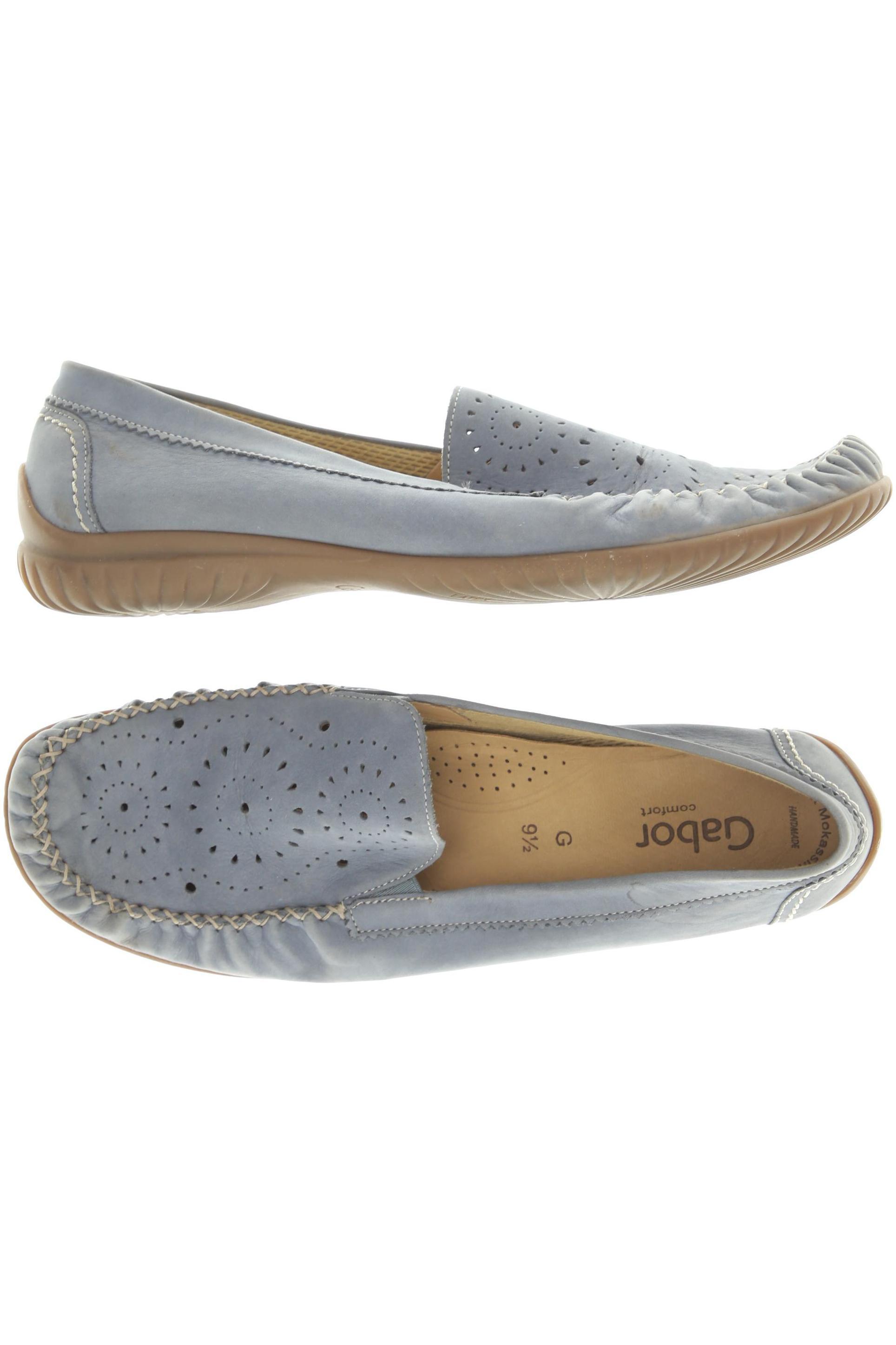 

Gabor Damen Halbschuh, blau, Gr. 9.5